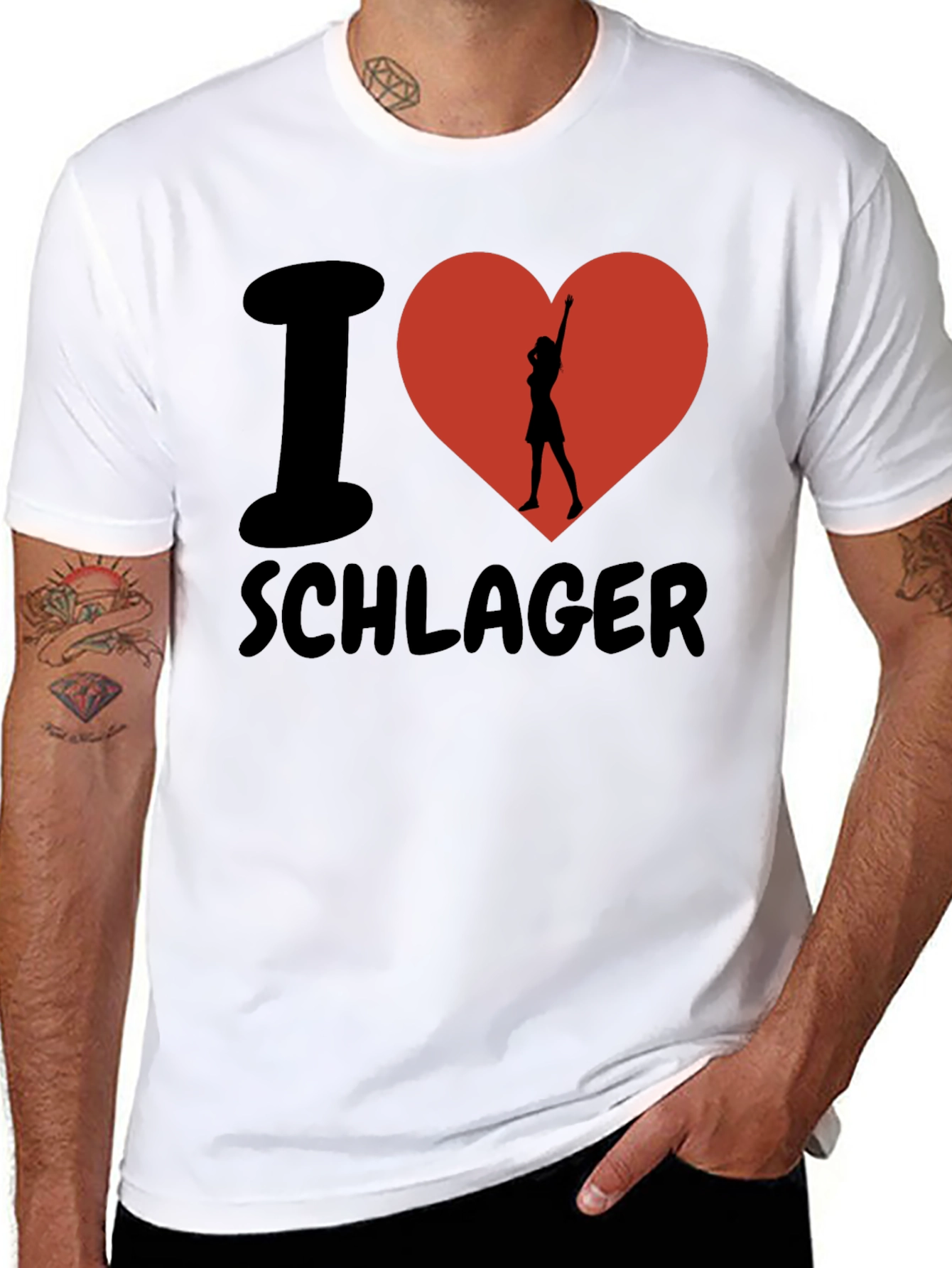 I Love Schlager T-Shirt