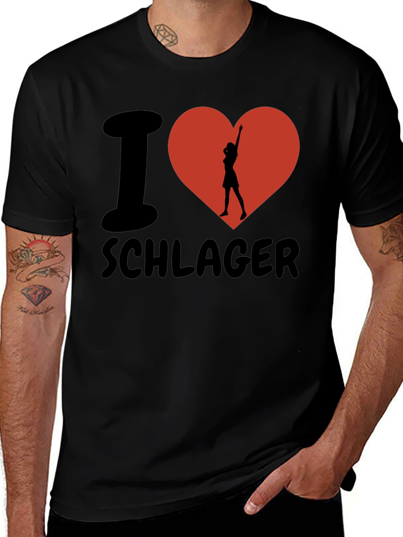 I Love Schlager T-Shirt