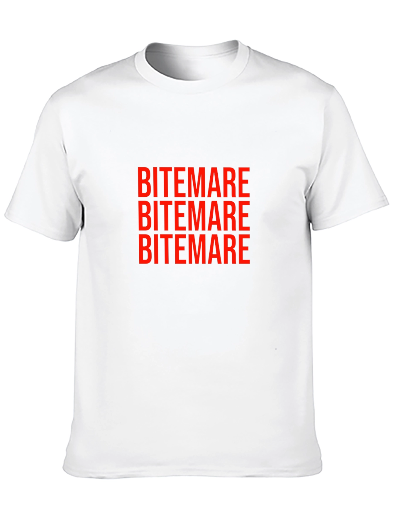 Bitemare Graphic T-Shirt - Black Crew Neck