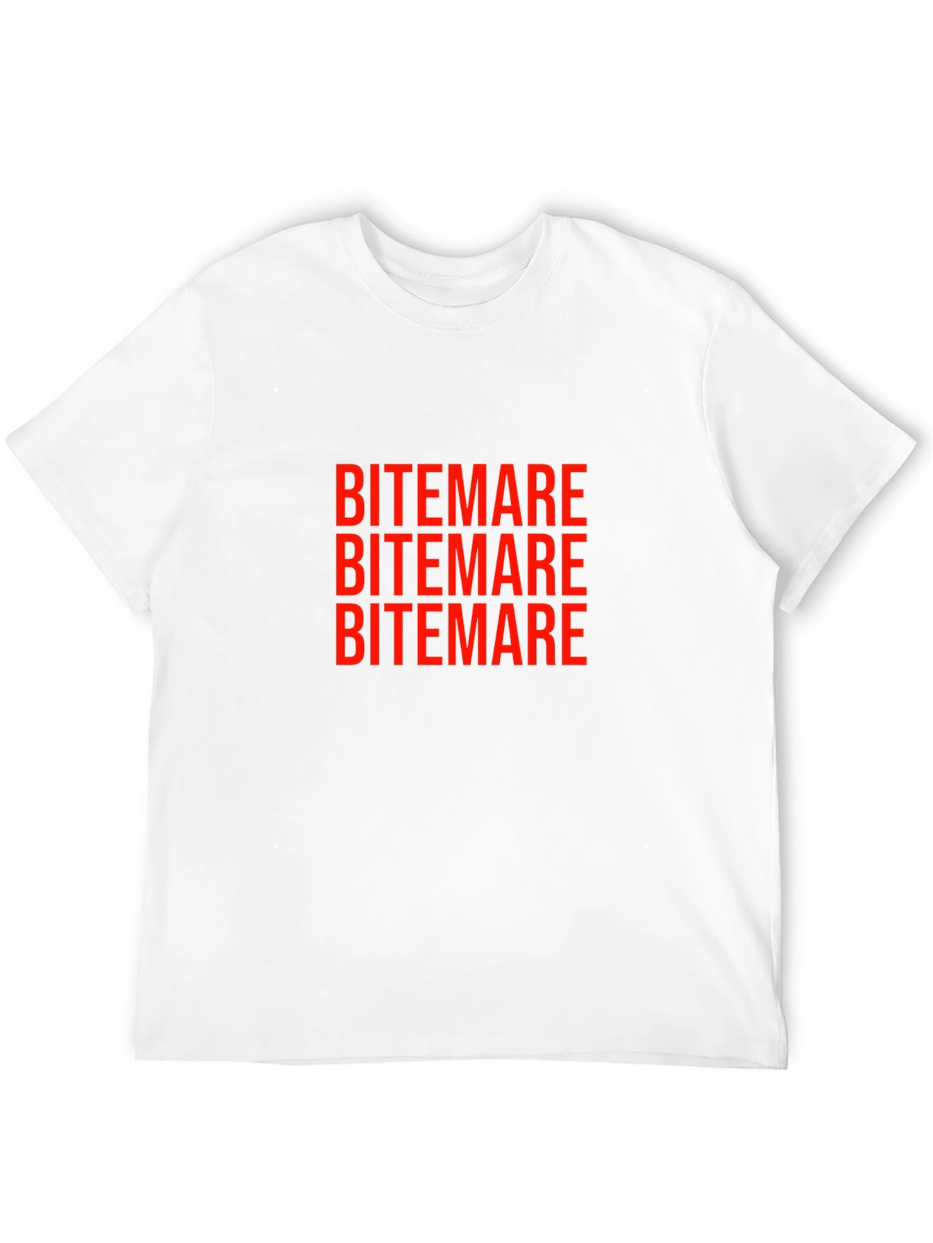 Bitemare Graphic T-Shirt - Black Crew Neck