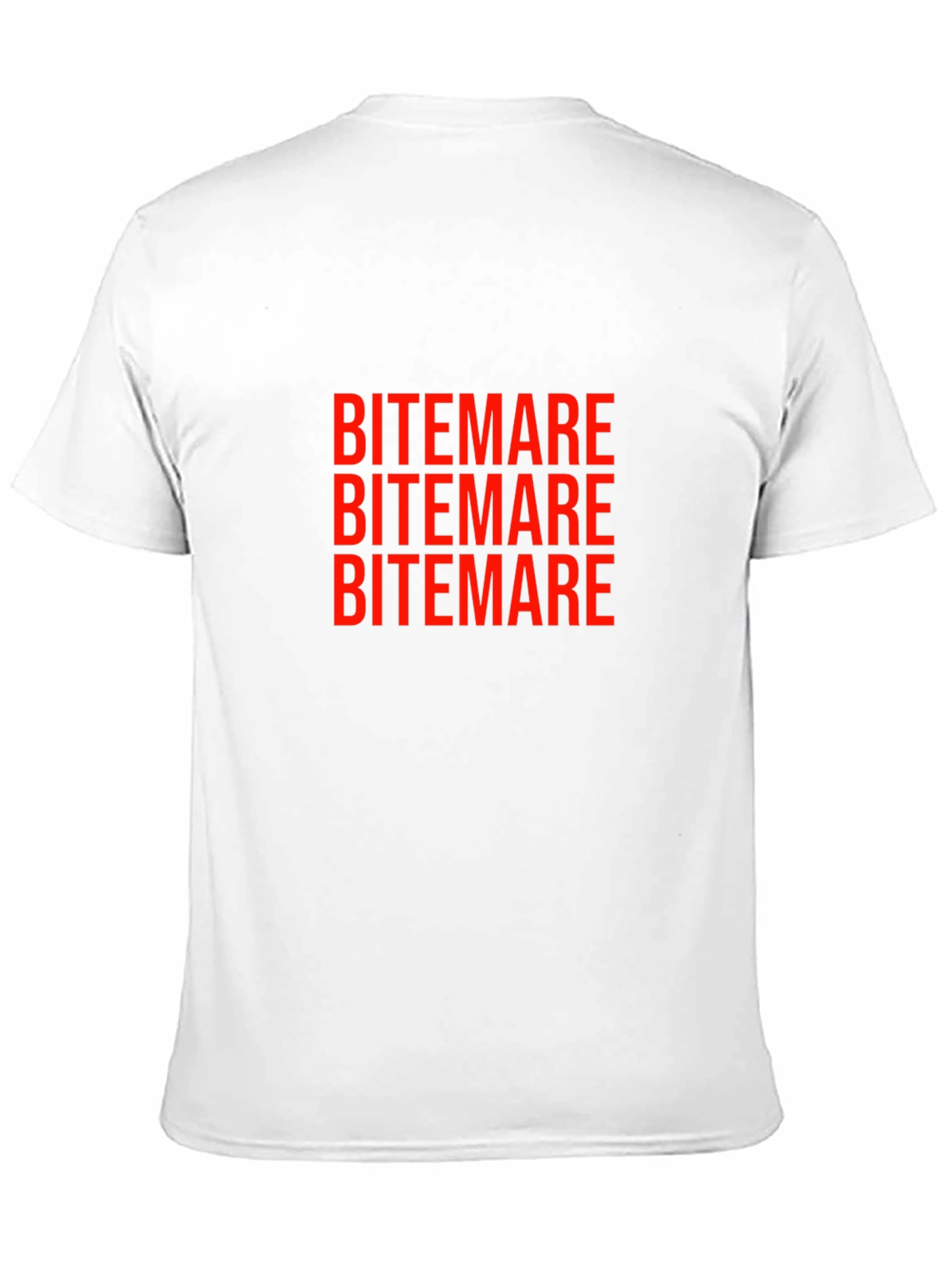 Bitemare Graphic T-Shirt - Black Crew Neck