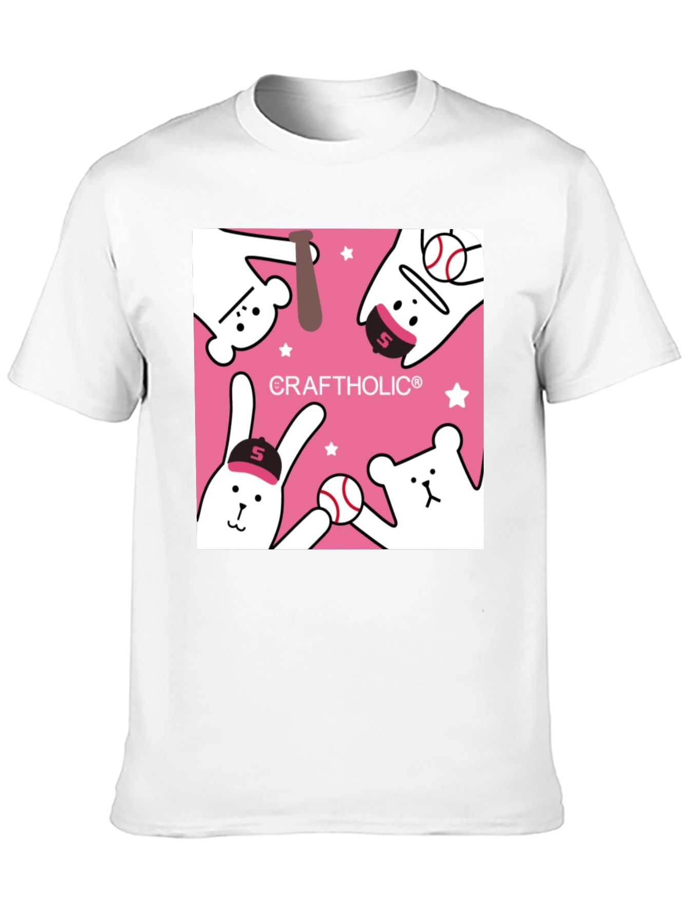 Craftholic Baseball Graphic Tee