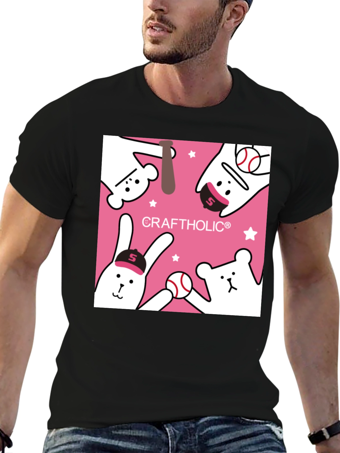 Craftholic Baseball Graphic Tee