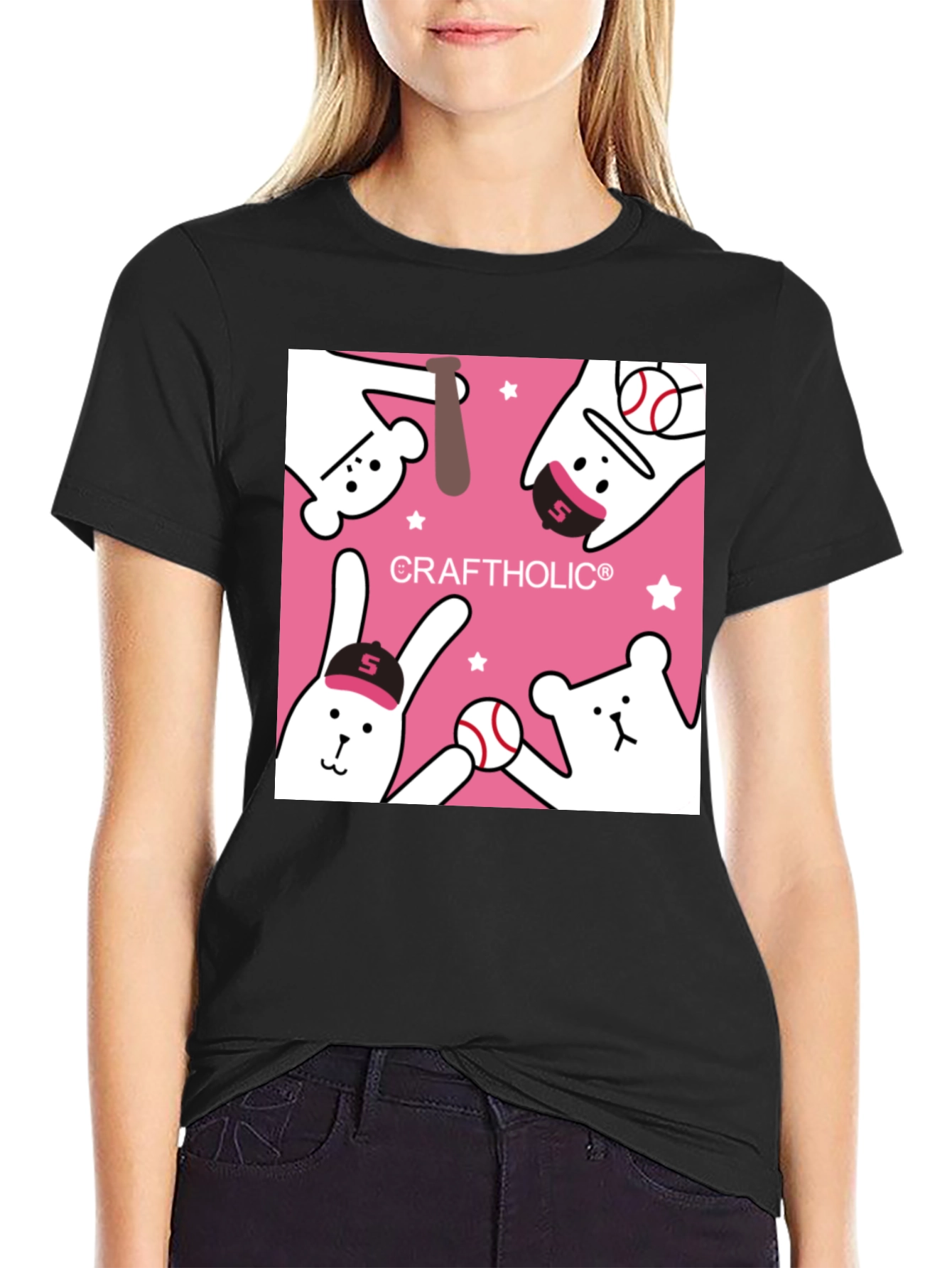 Craftholic Baseball Graphic Tee