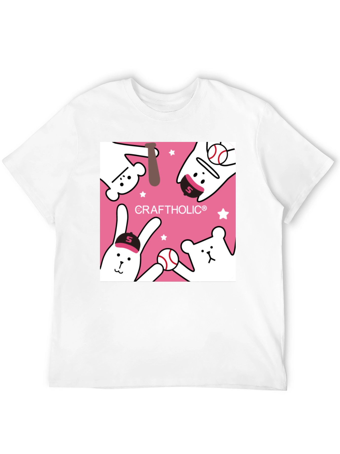 Craftholic Baseball Graphic Tee