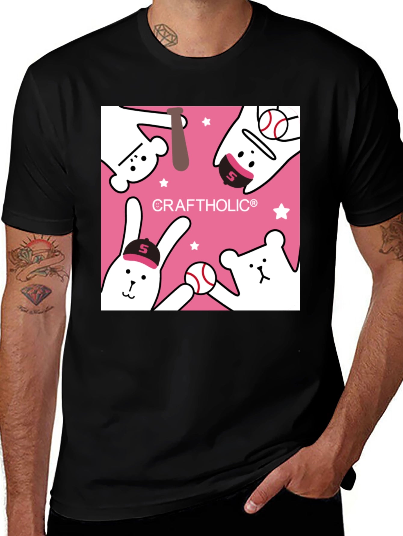 Craftholic Baseball Graphic Tee