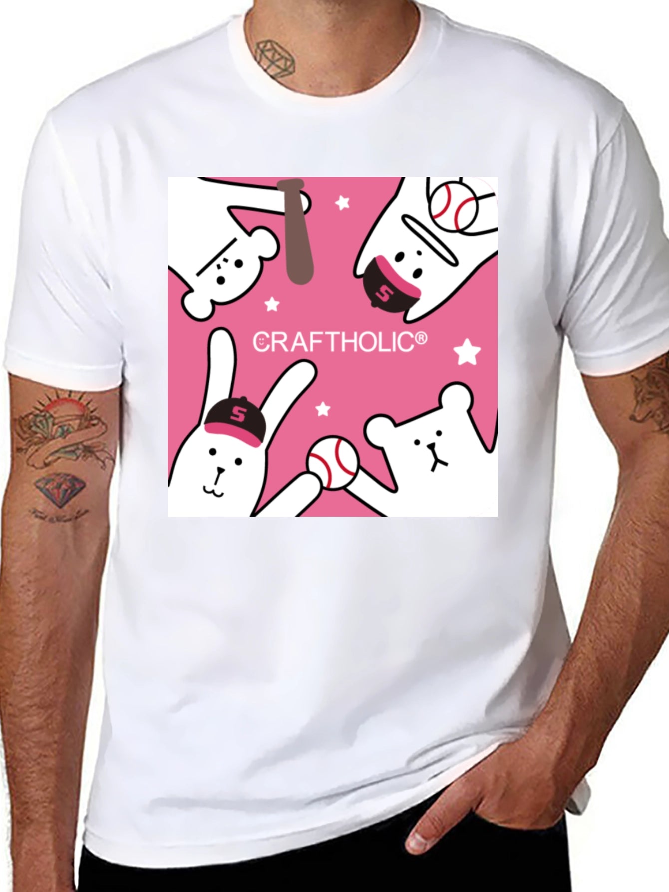 Craftholic Baseball Graphic Tee