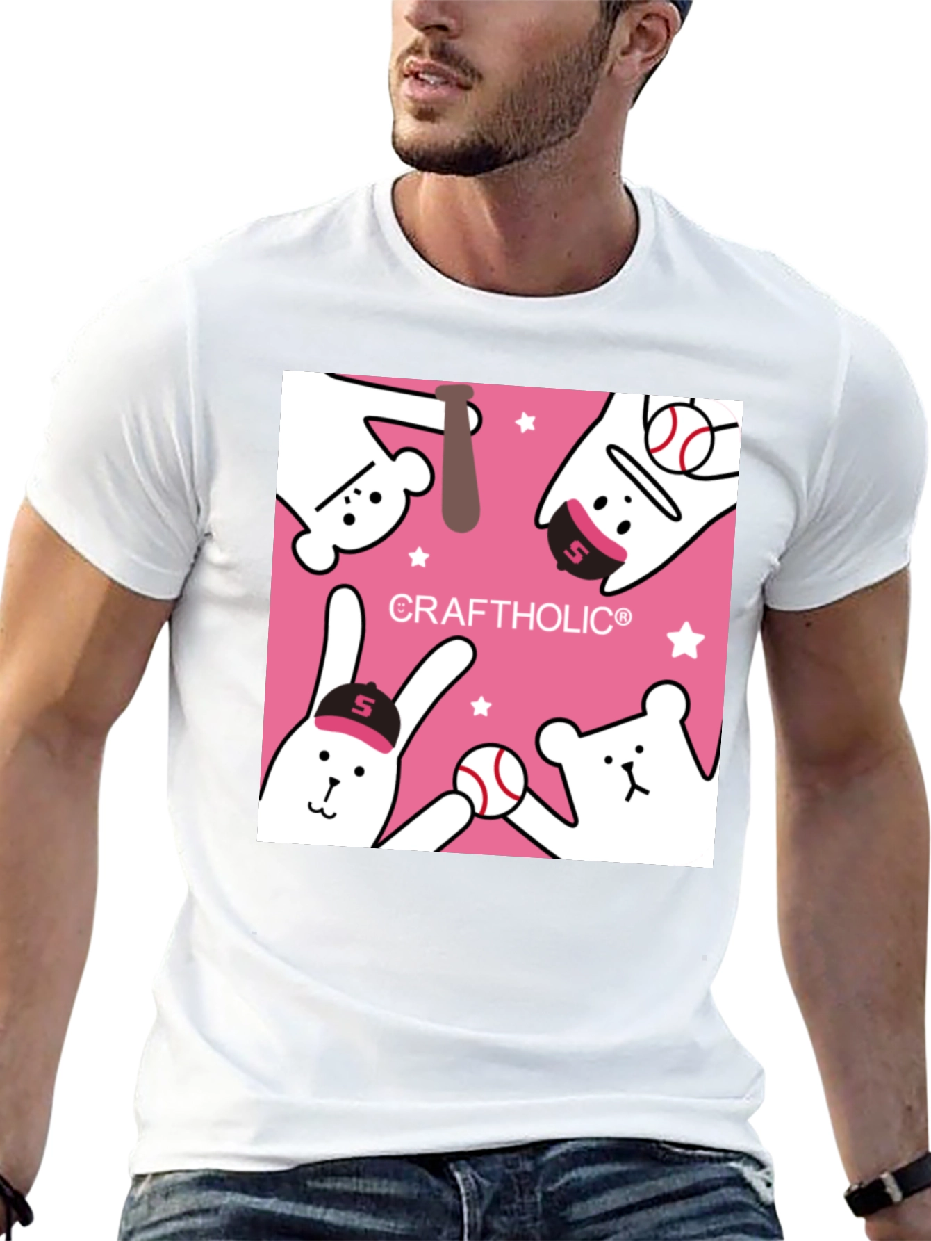 Craftholic Baseball Graphic Tee