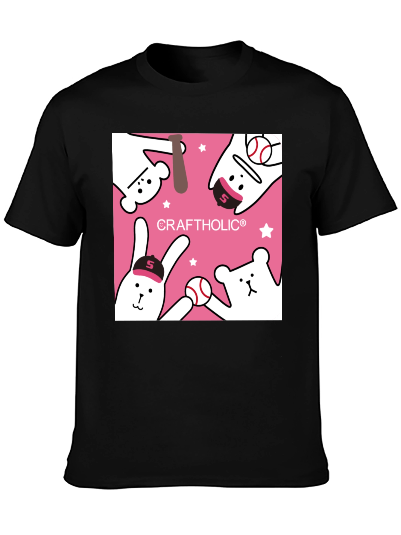 Craftholic Baseball Graphic Tee