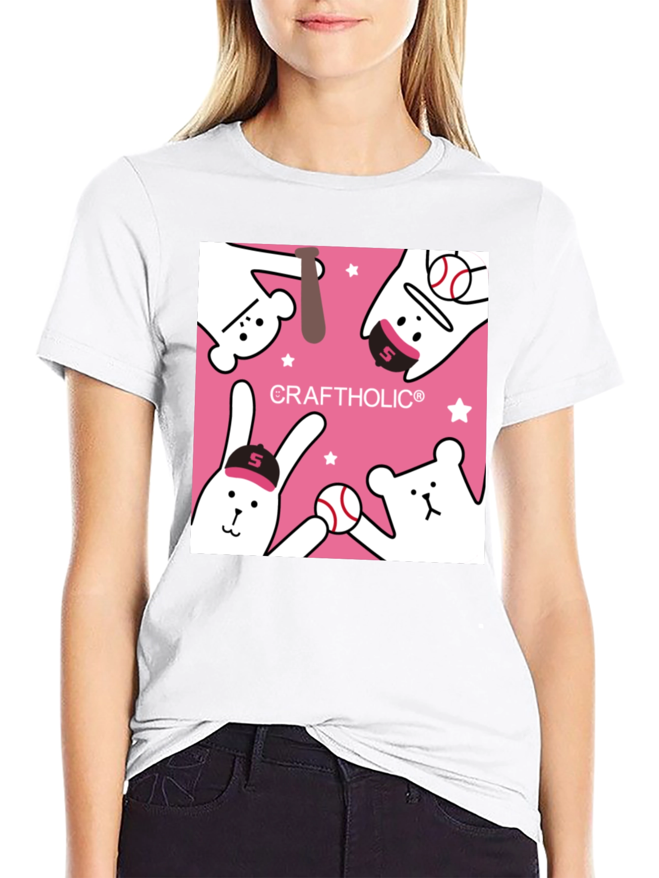 Craftholic Baseball Graphic Tee