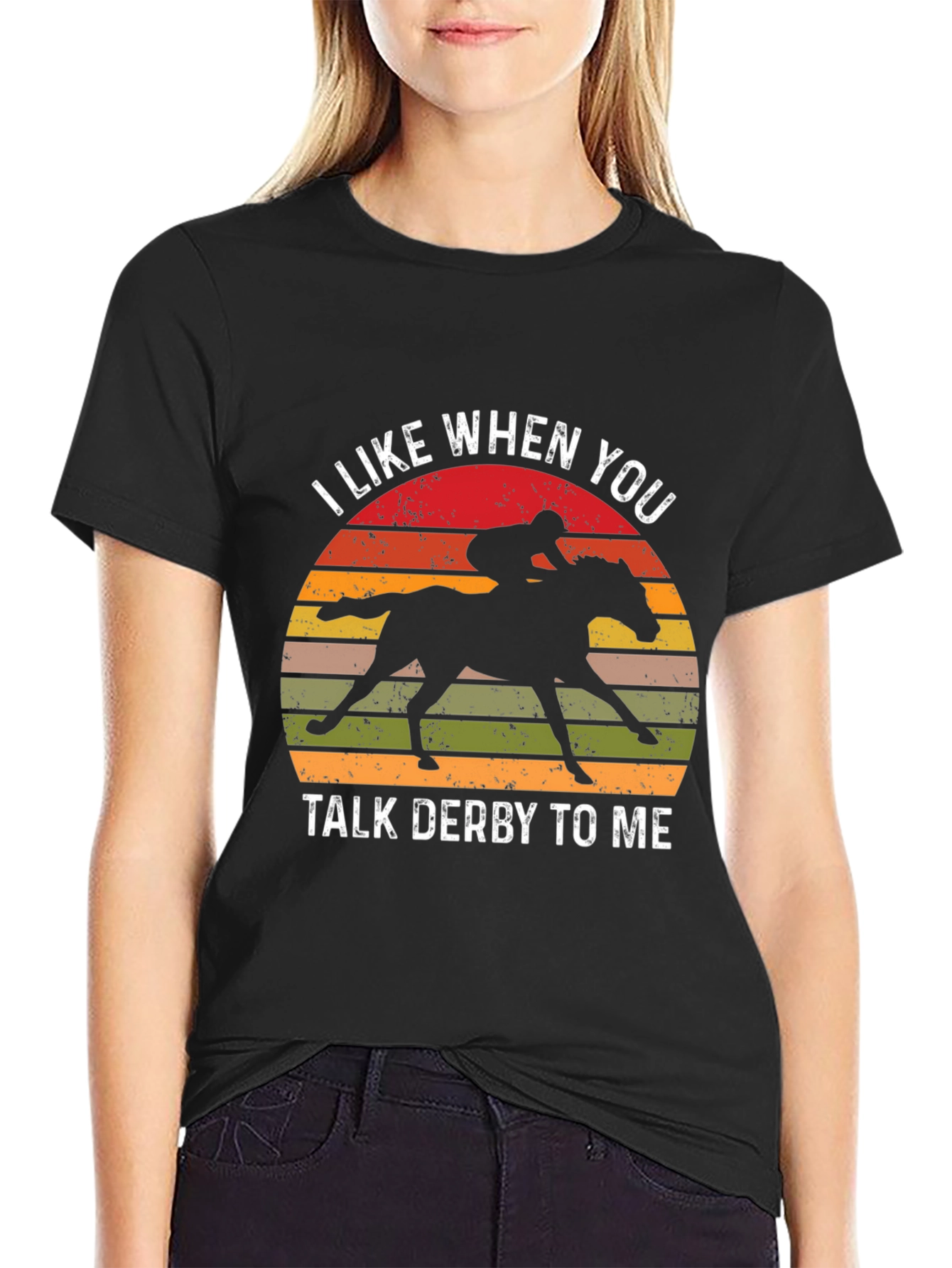 Derby Talk T-Shirt - Horse Racing Tee