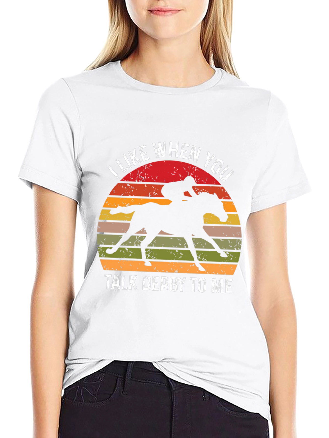 Derby Talk T-Shirt - Horse Racing Tee