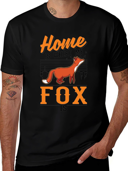 Home is Where My Fox Is Graphic Tee