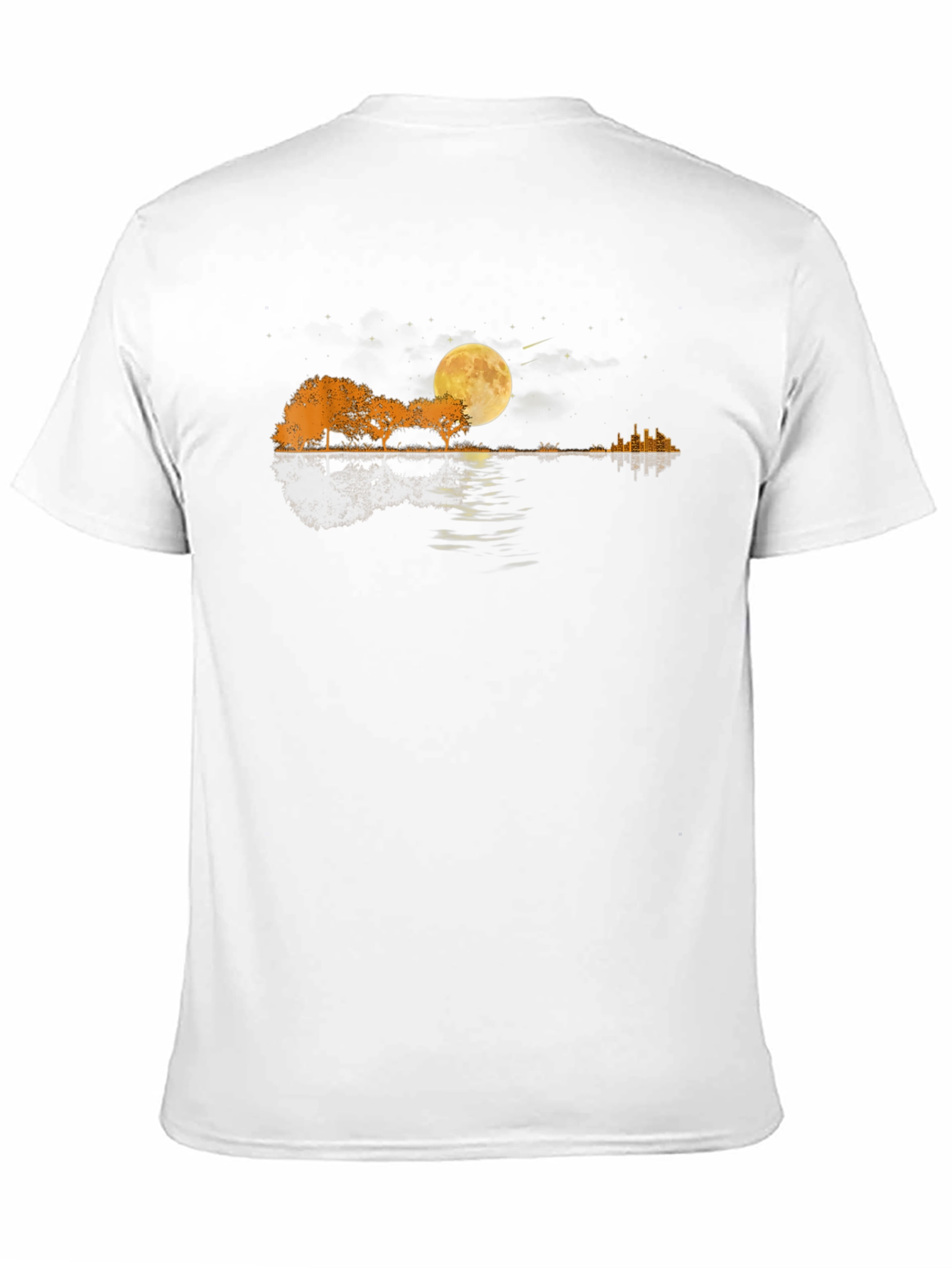Guitar Landscape Graphic Tee