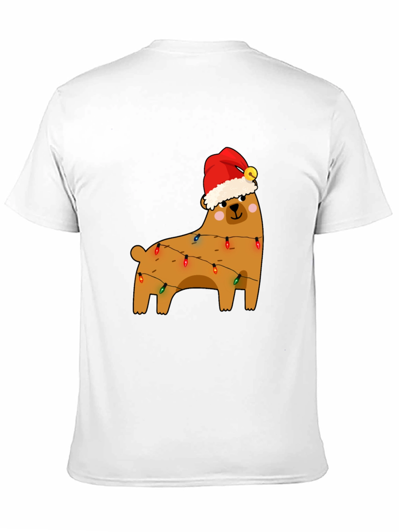 Festive Bear Christmas Lights T-Shirt