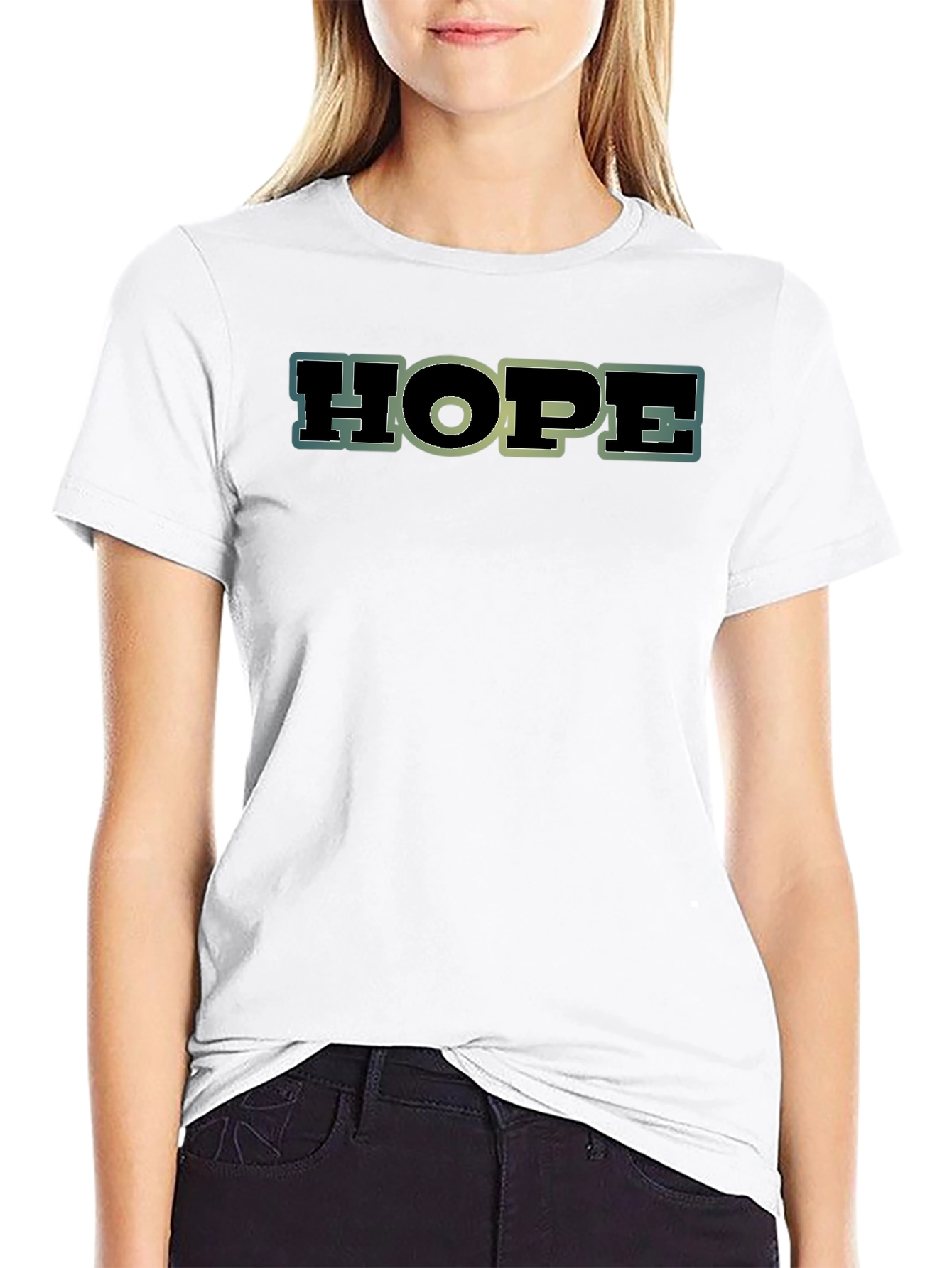 HOPE Graphic T-Shirt - Black