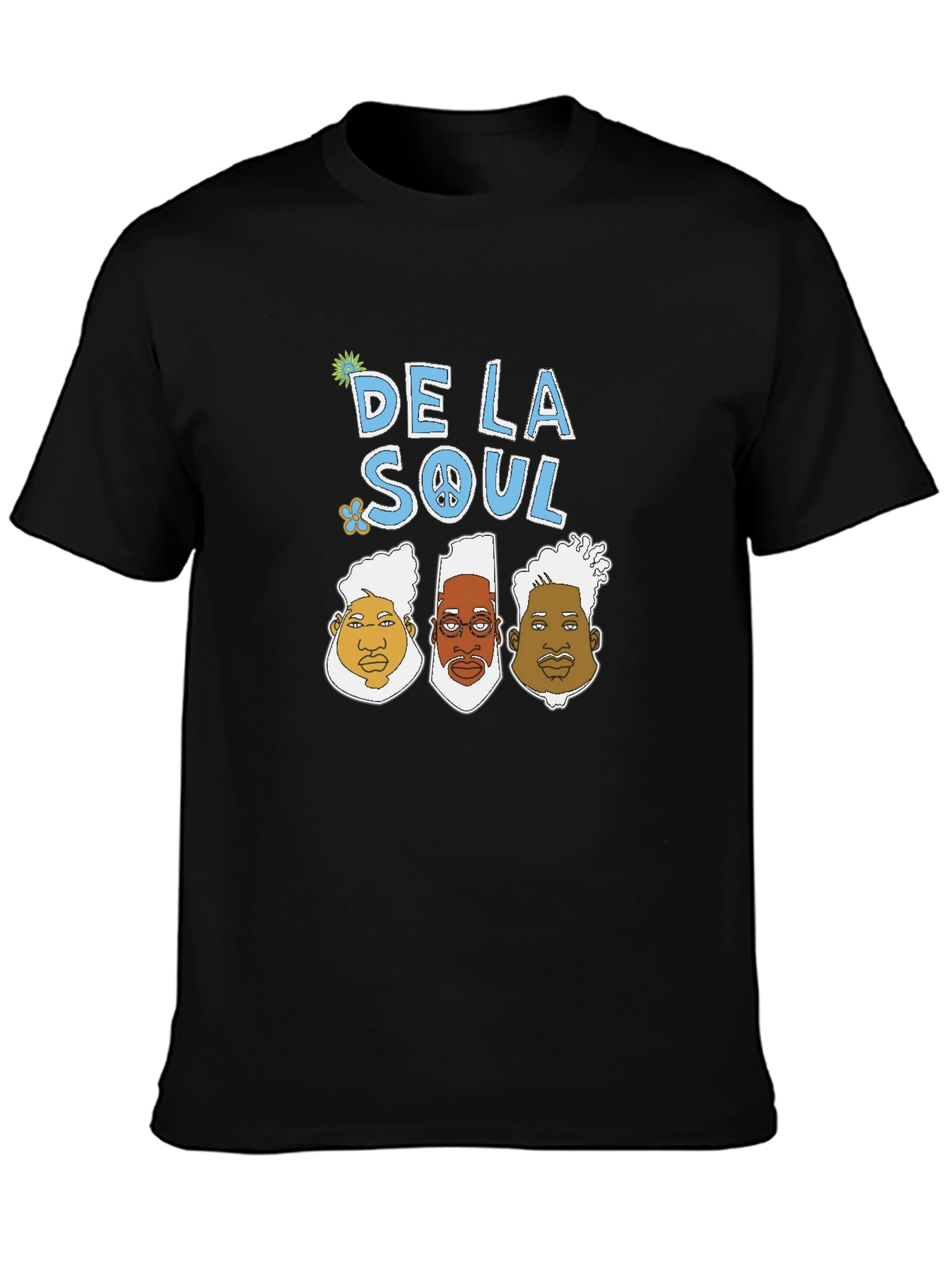 De La Soul Graphic T-Shirt Black
