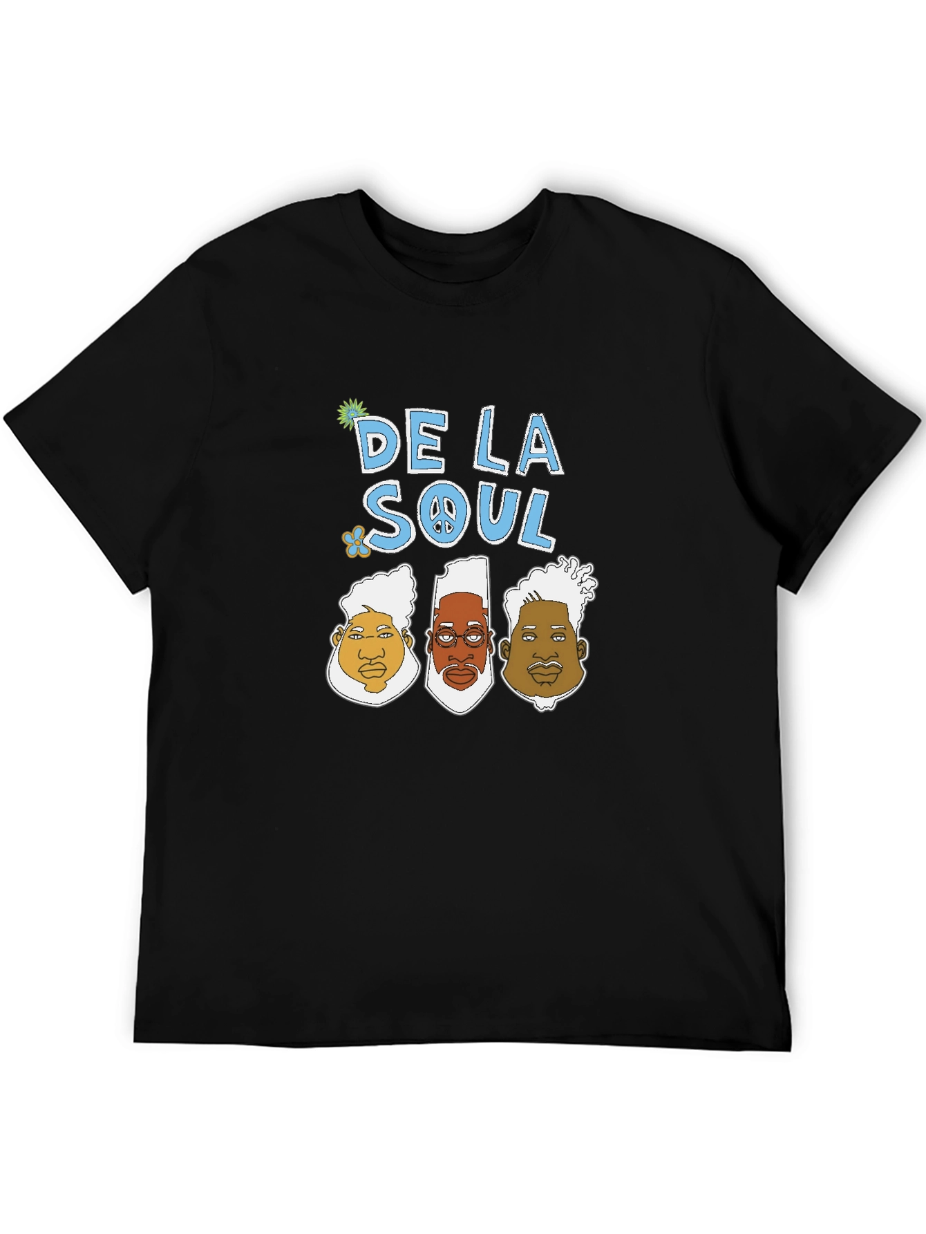 De La Soul Graphic T-Shirt Black
