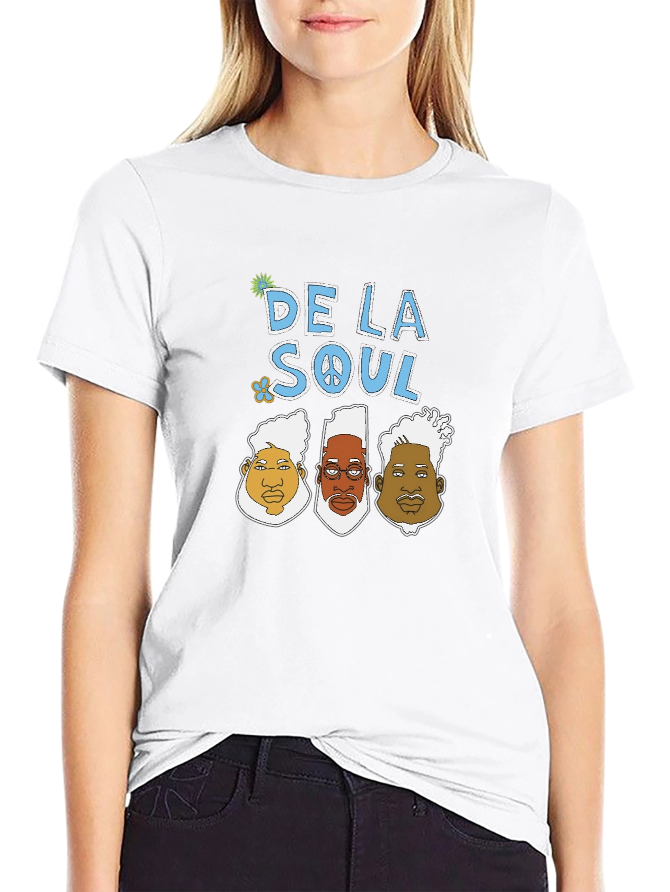 De La Soul Graphic T-Shirt Black