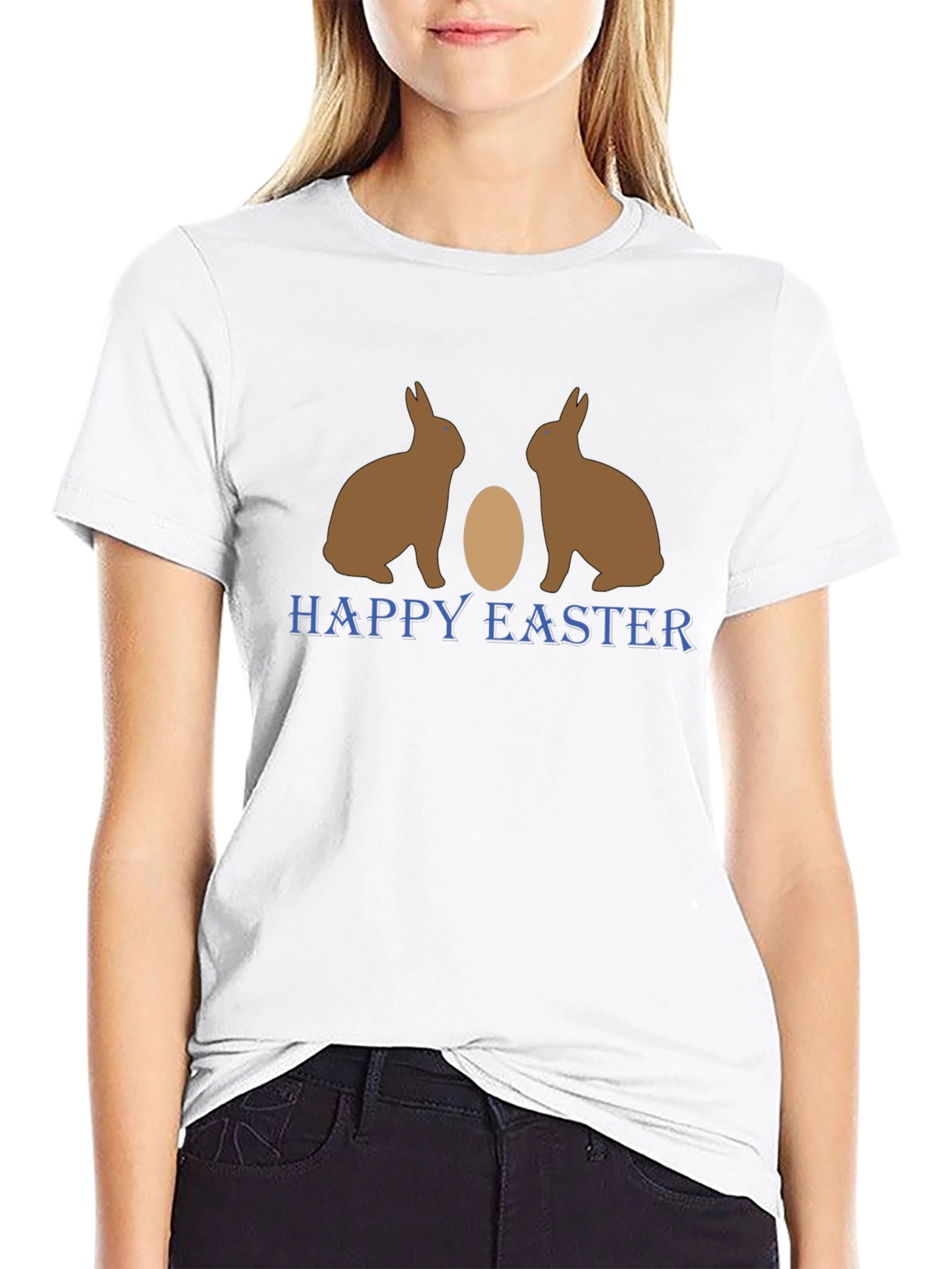 Happy Easter Bunny Graphic Tee - Unisex