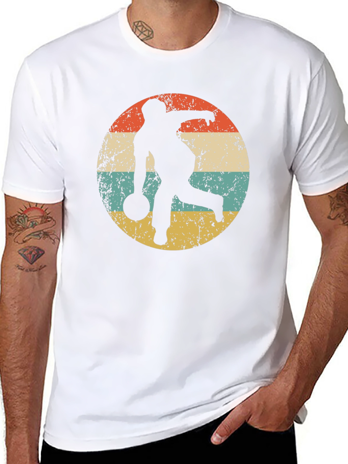 Retro Bowling T-Shirt - Strike Design