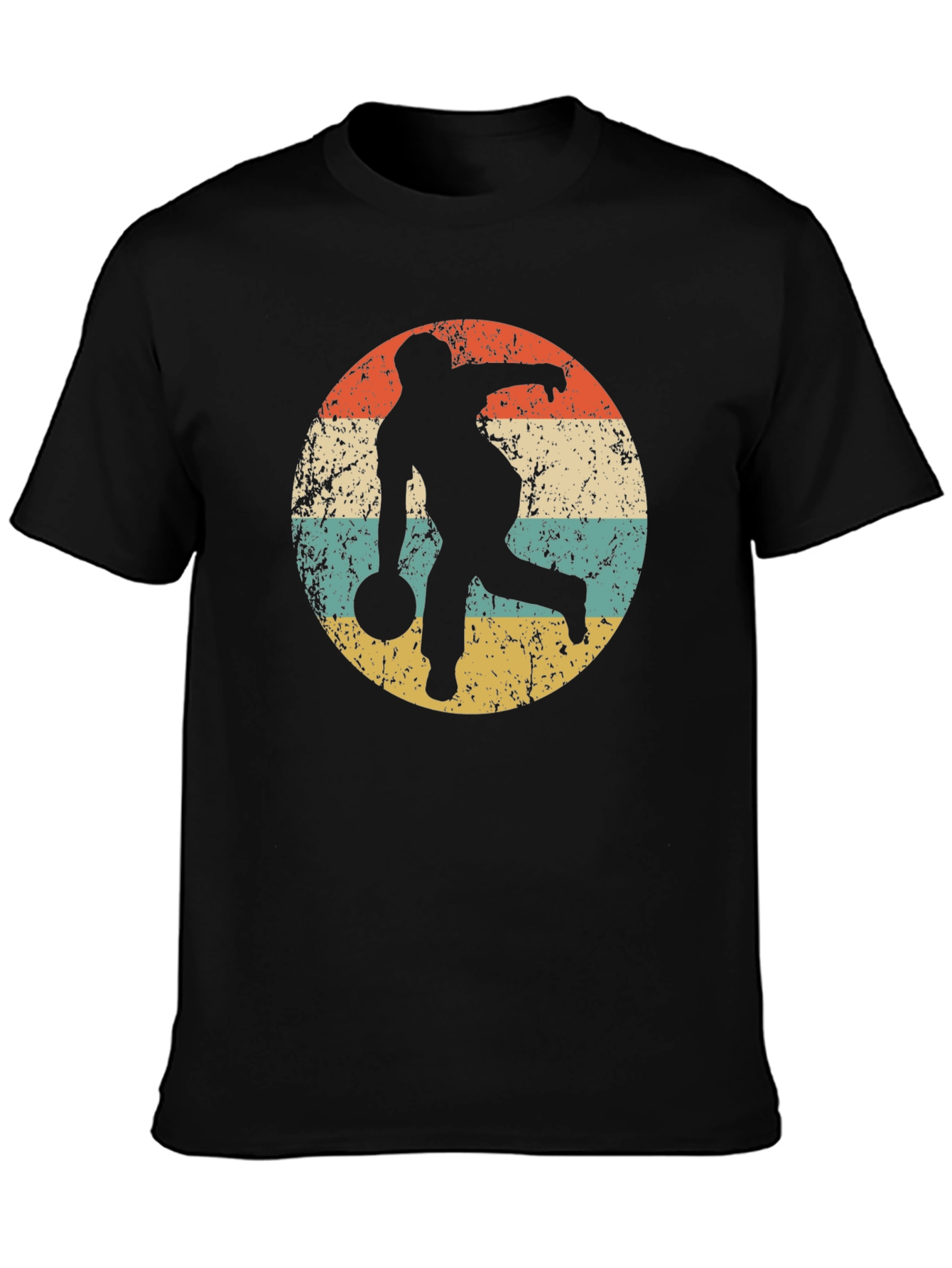 Retro Bowling T-Shirt - Strike Design