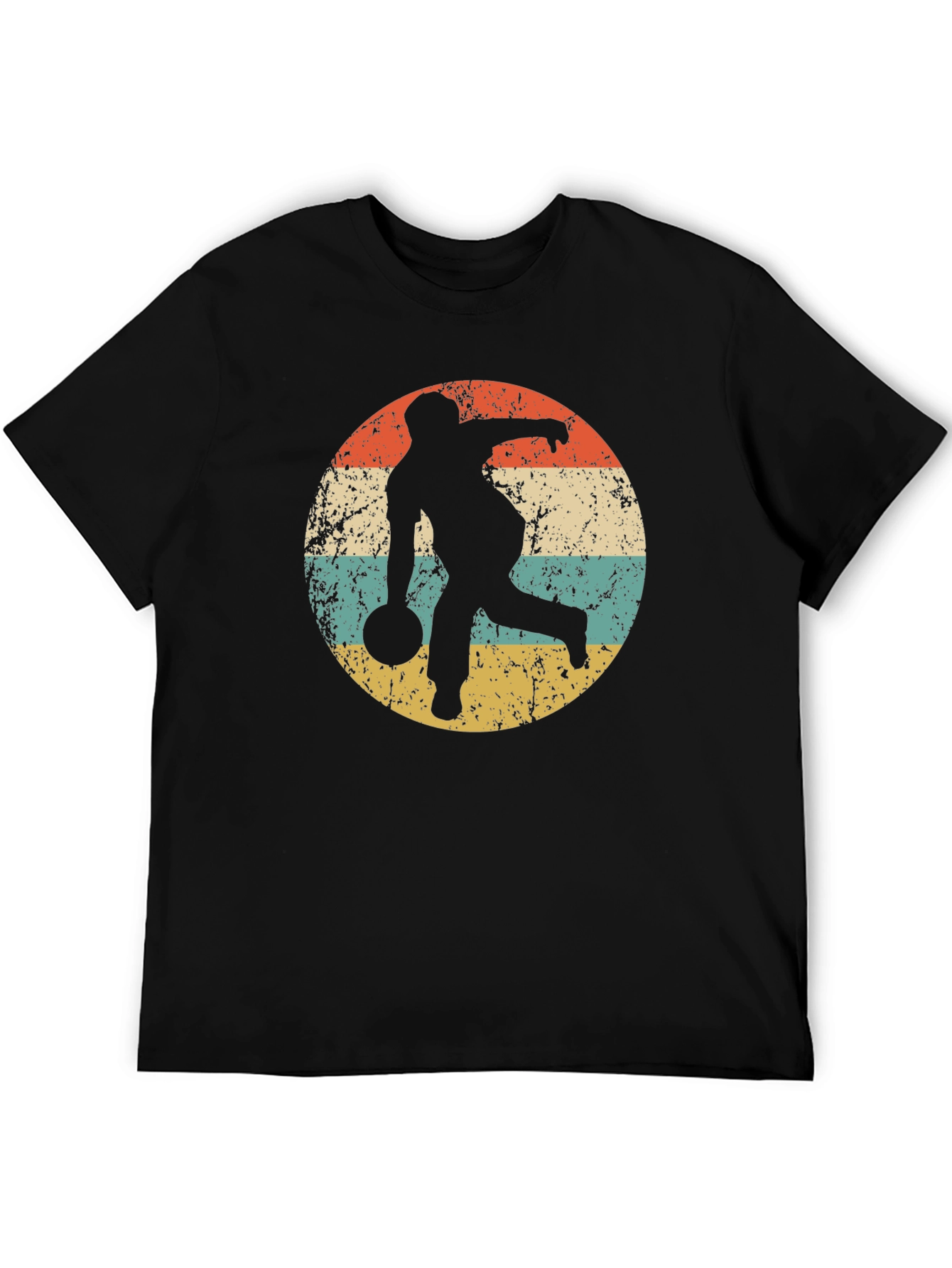 Retro Bowling T-Shirt - Strike Design