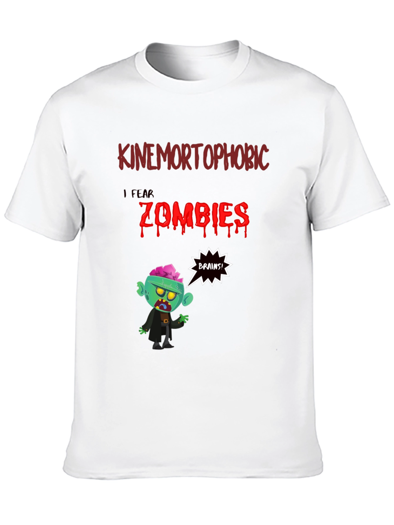 Kinemortophobic Zombie Fear T-Shirt
