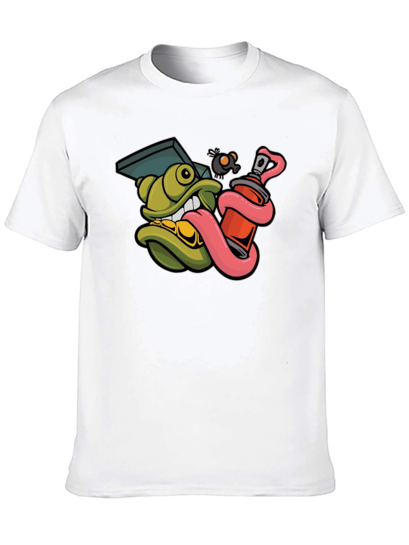 Graffiti Character Graphic T-Shirt