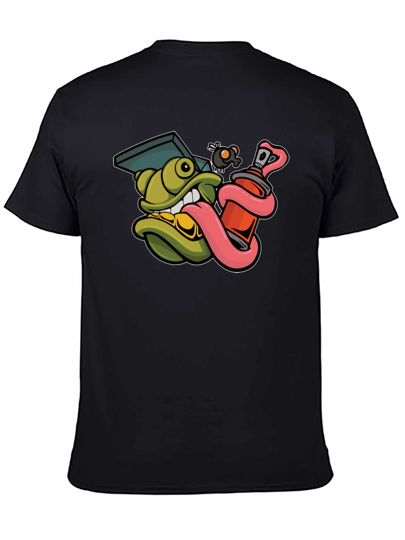 Graffiti Character Graphic T-Shirt