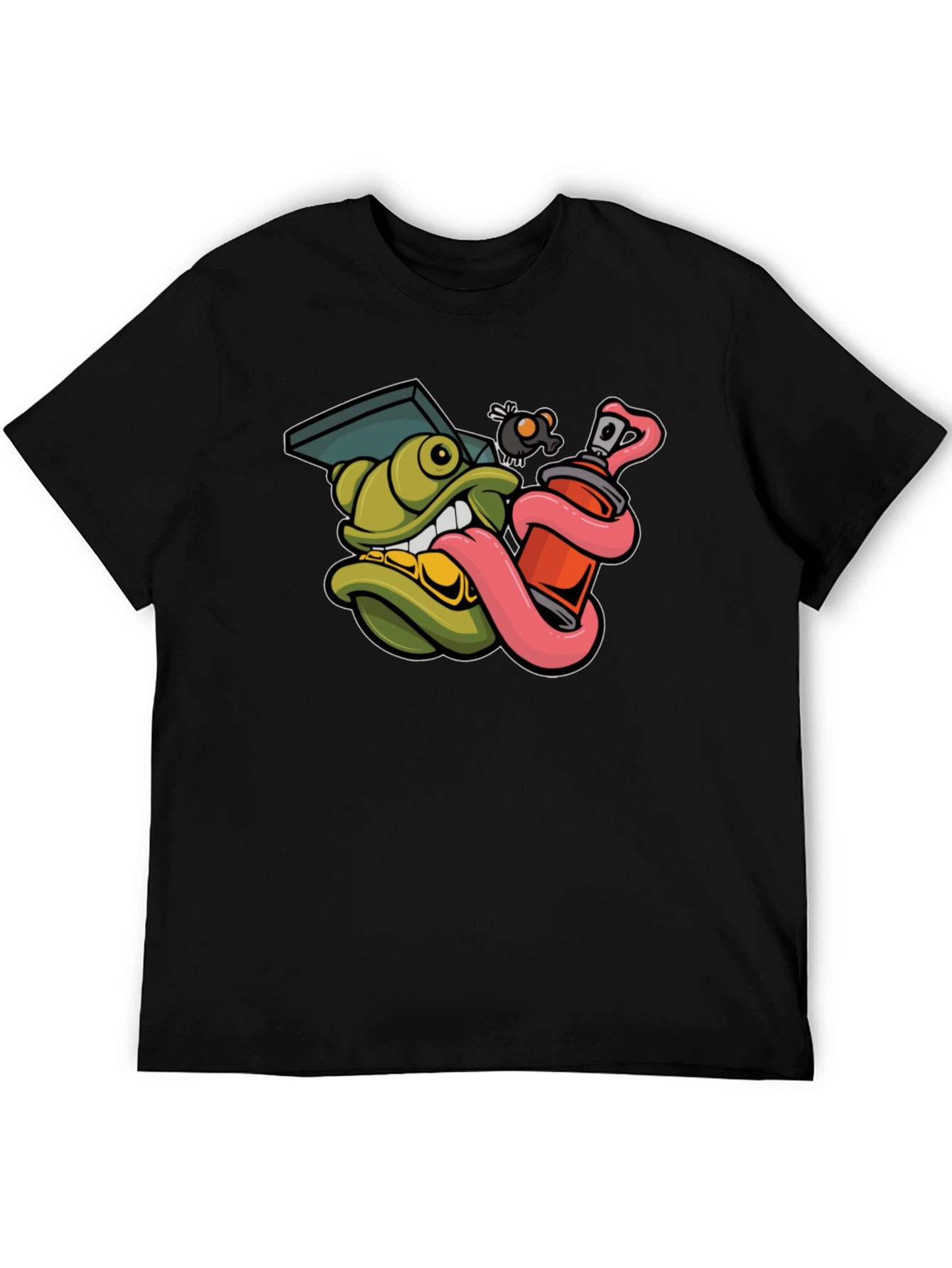 Graffiti Character Graphic T-Shirt