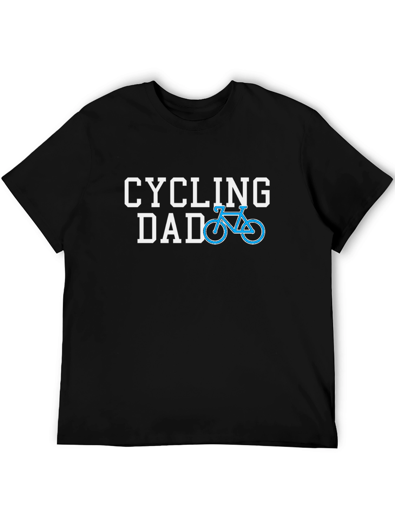 Cycling Dad Graphic T-Shirt - Black