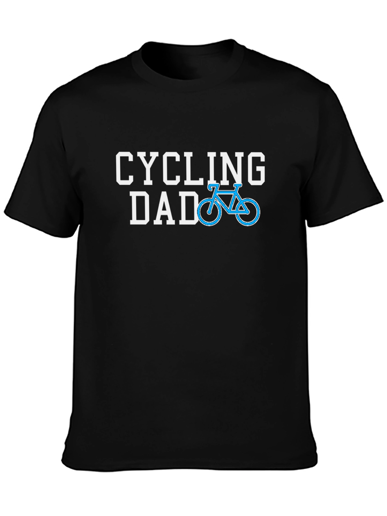 Cycling Dad Graphic T-Shirt - Black