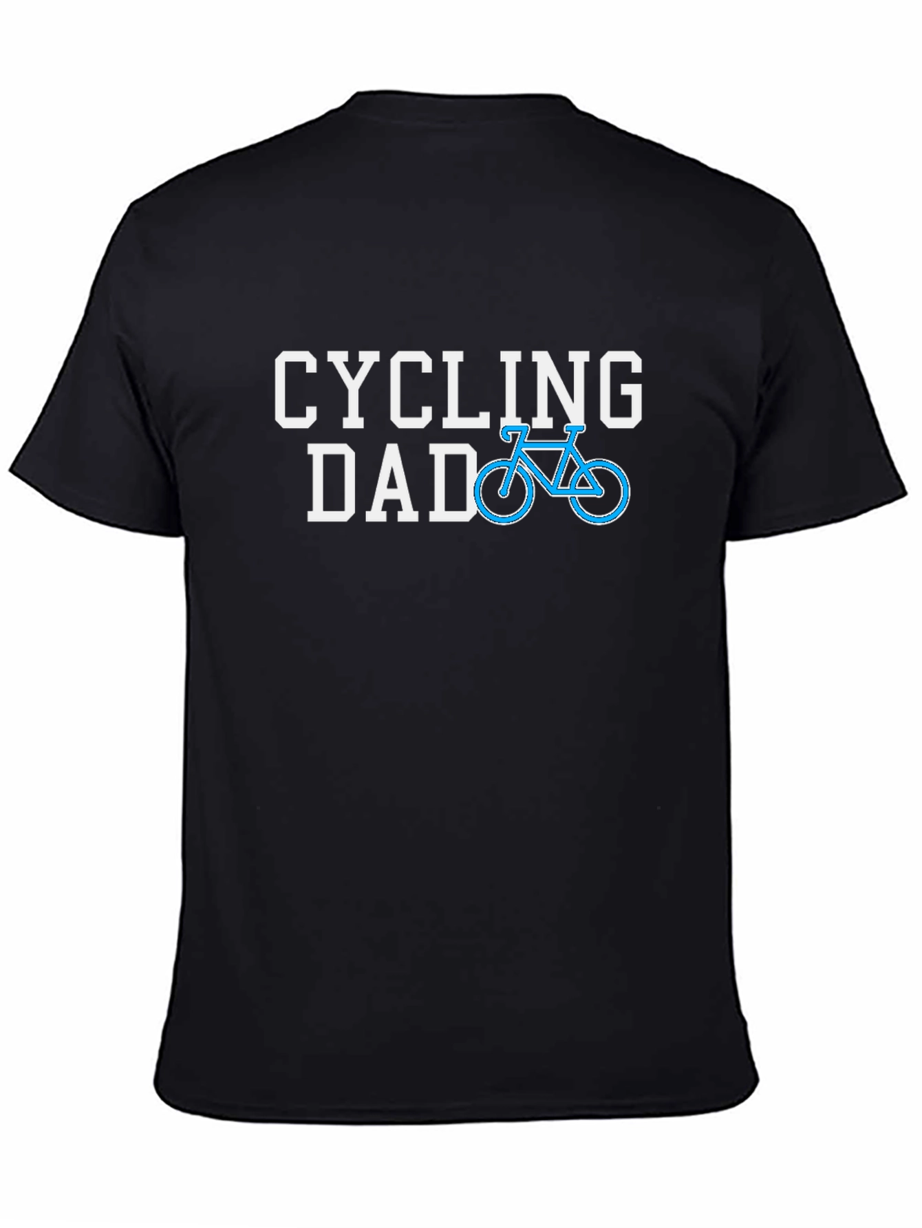 Cycling Dad Graphic T-Shirt - Black