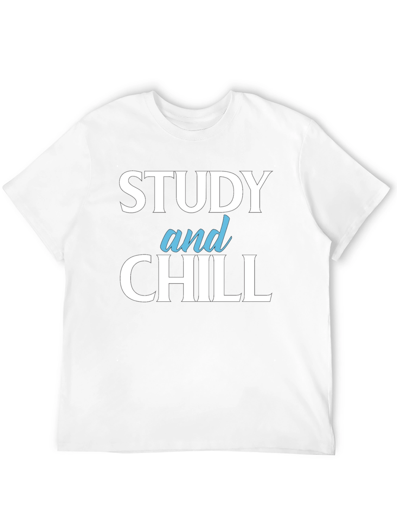 Study and Chill T-Shirt - Relaxed Student Style
