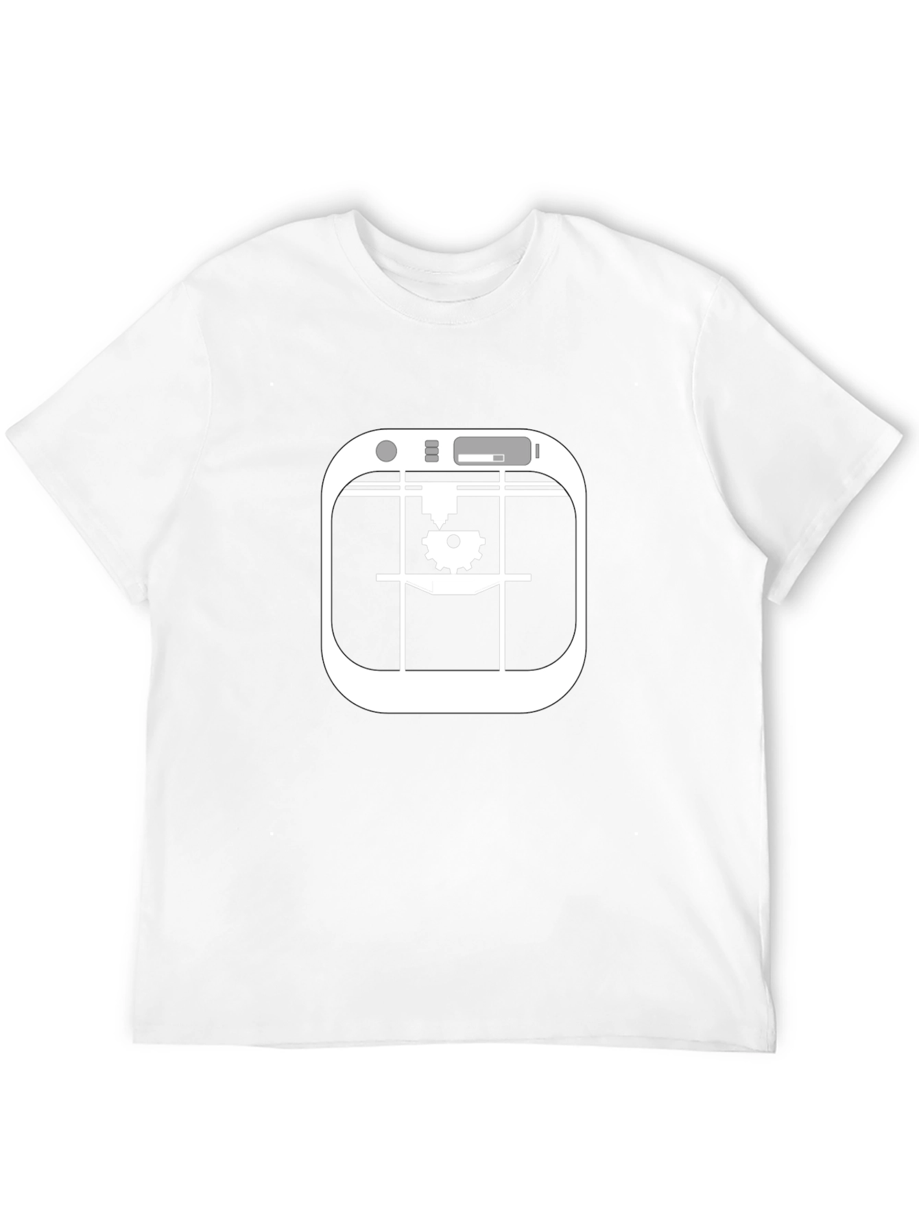 3D Printer Graphic Tee - Tech Lovers Shirt
