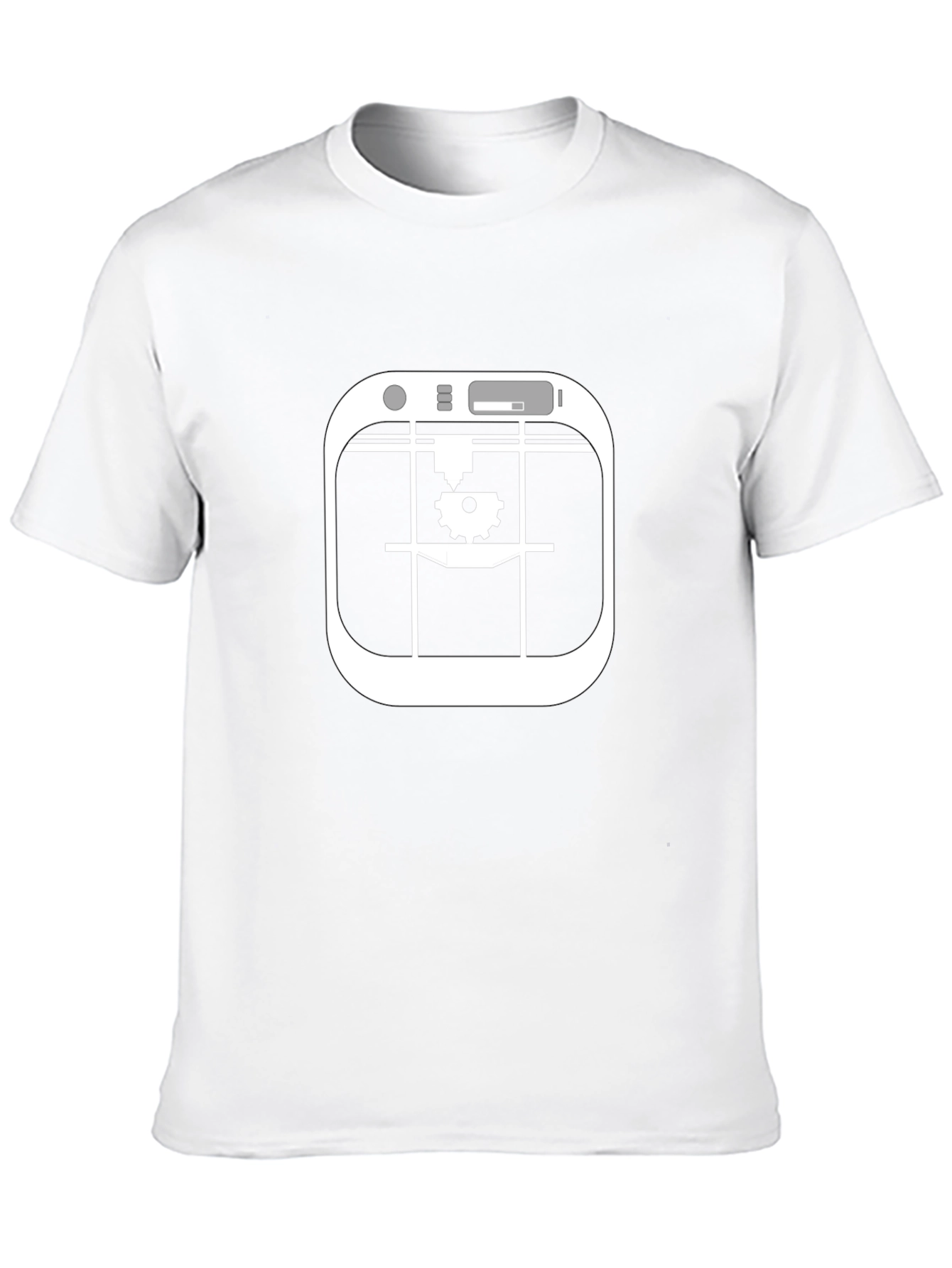 3D Printer Graphic Tee - Tech Lovers Shirt