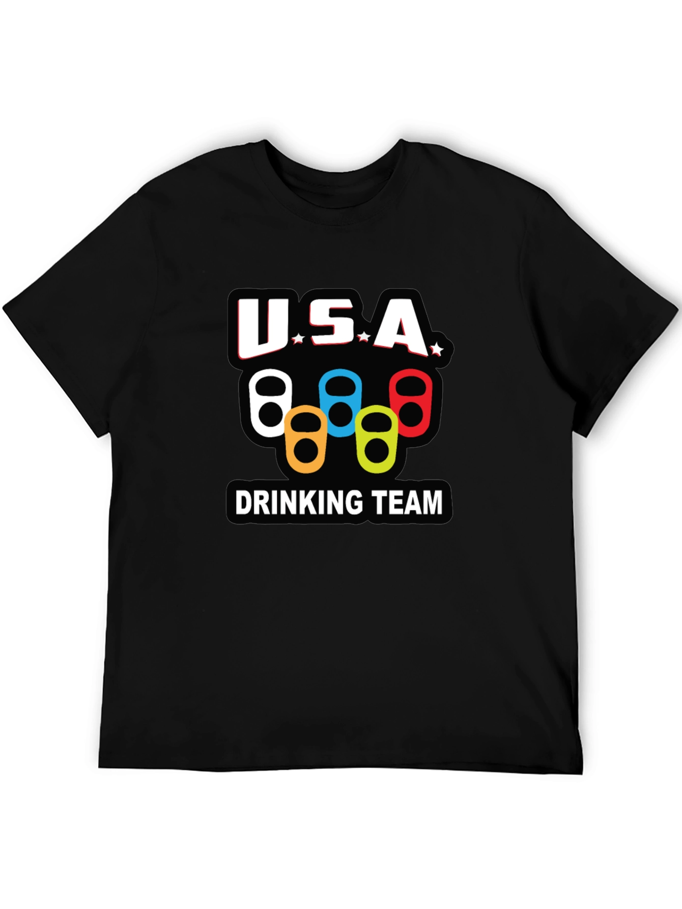 USA Drinking Team Graphic T-Shirt