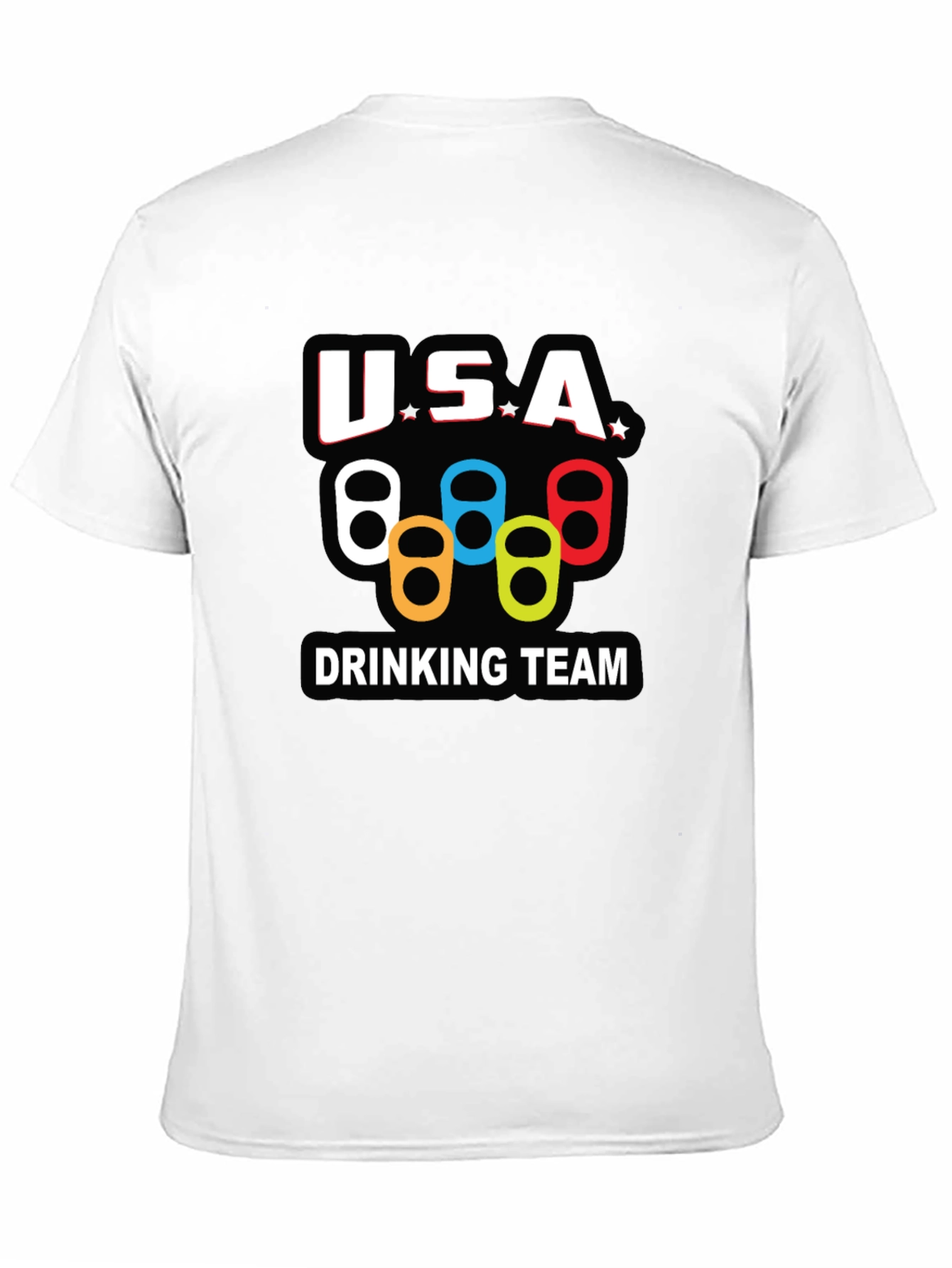 USA Drinking Team Graphic T-Shirt