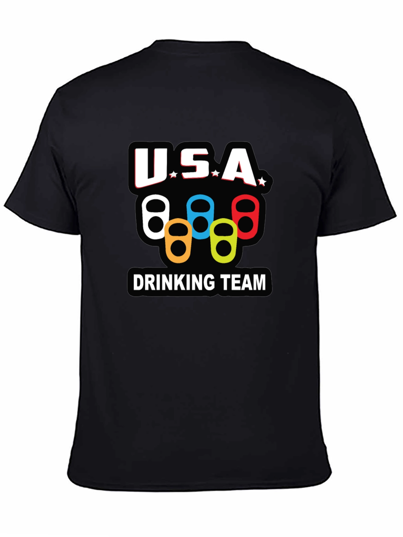USA Drinking Team Graphic T-Shirt