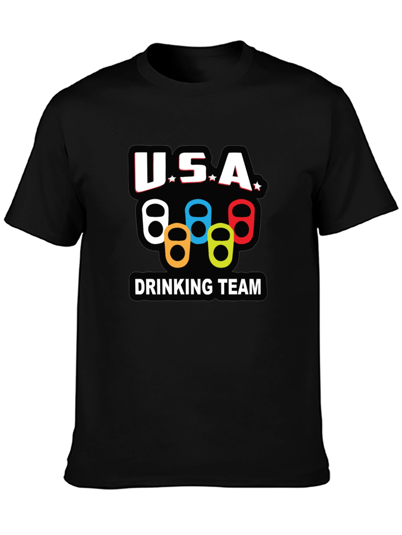 USA Drinking Team Graphic T-Shirt