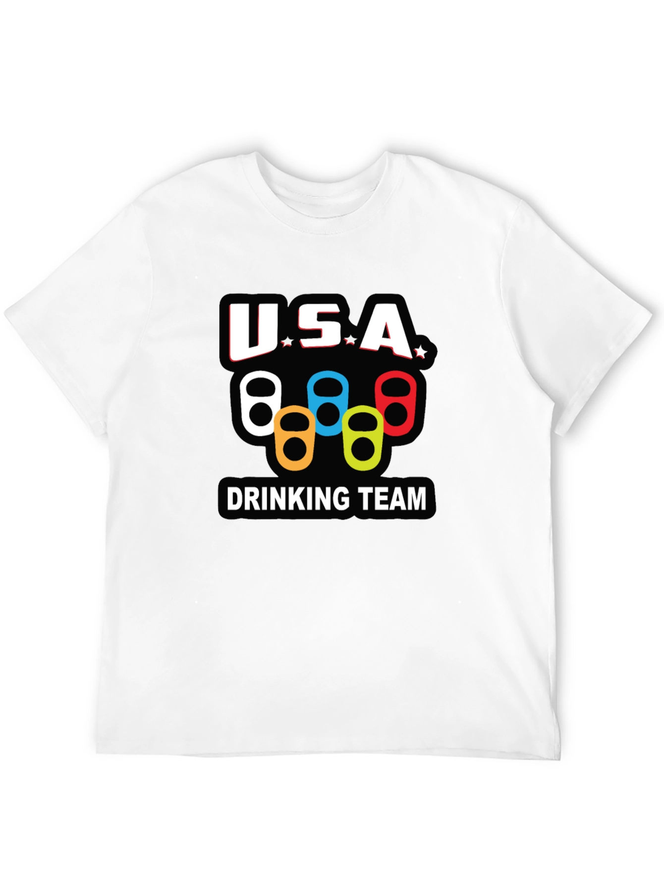 USA Drinking Team Graphic T-Shirt