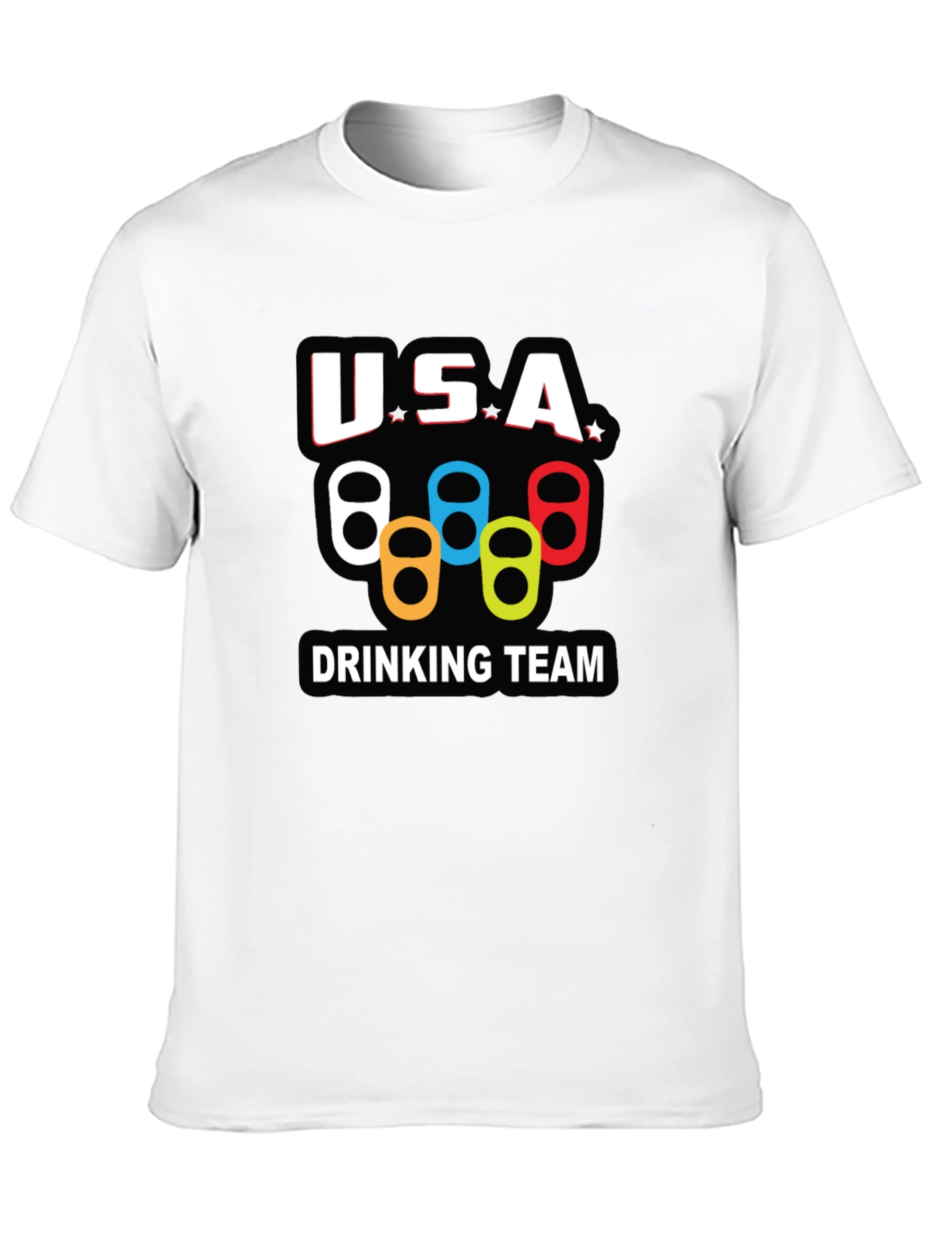 USA Drinking Team Graphic T-Shirt