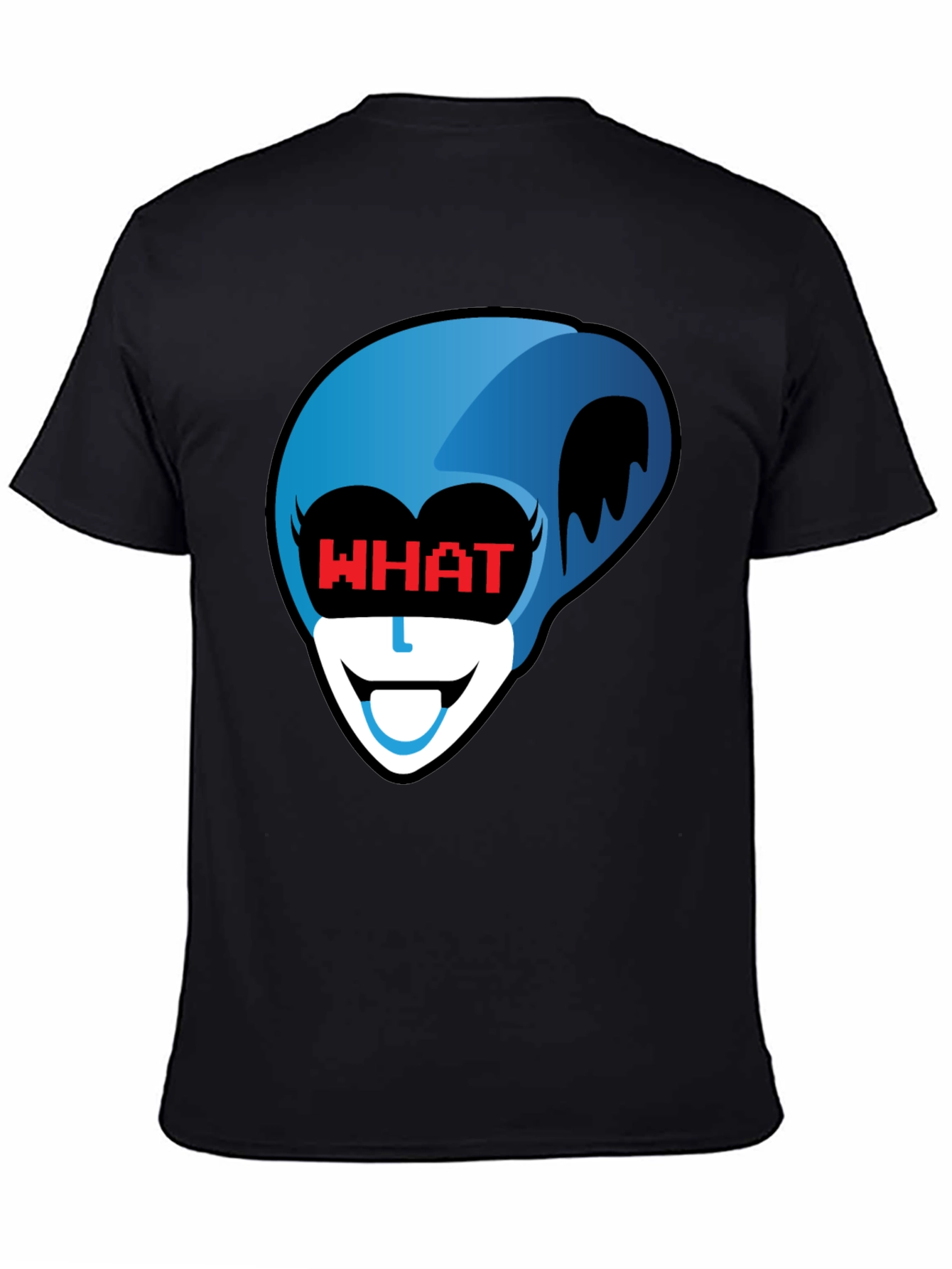Queen Deltarune WHAT Black T-Shirt