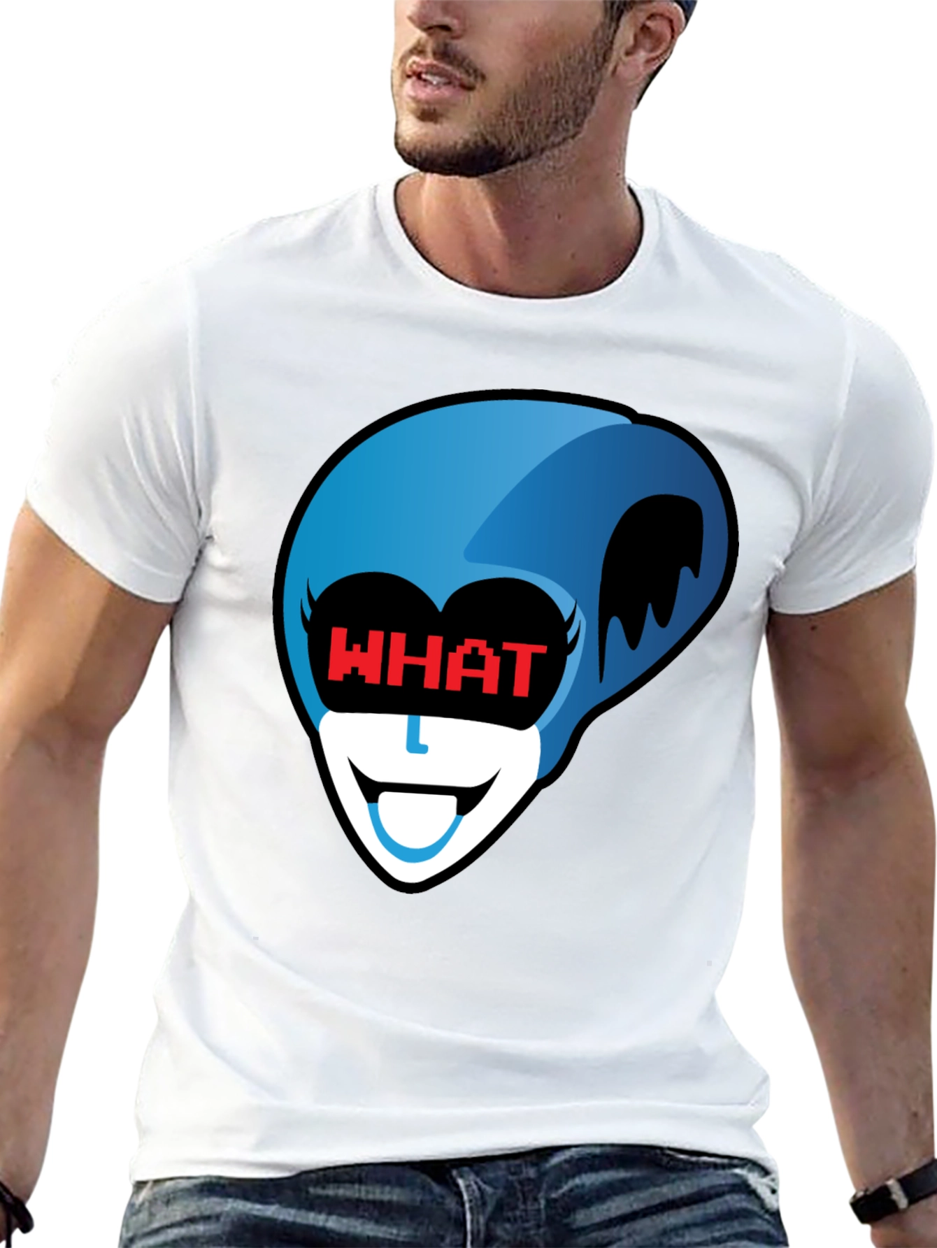 Queen Deltarune WHAT Black T-Shirt