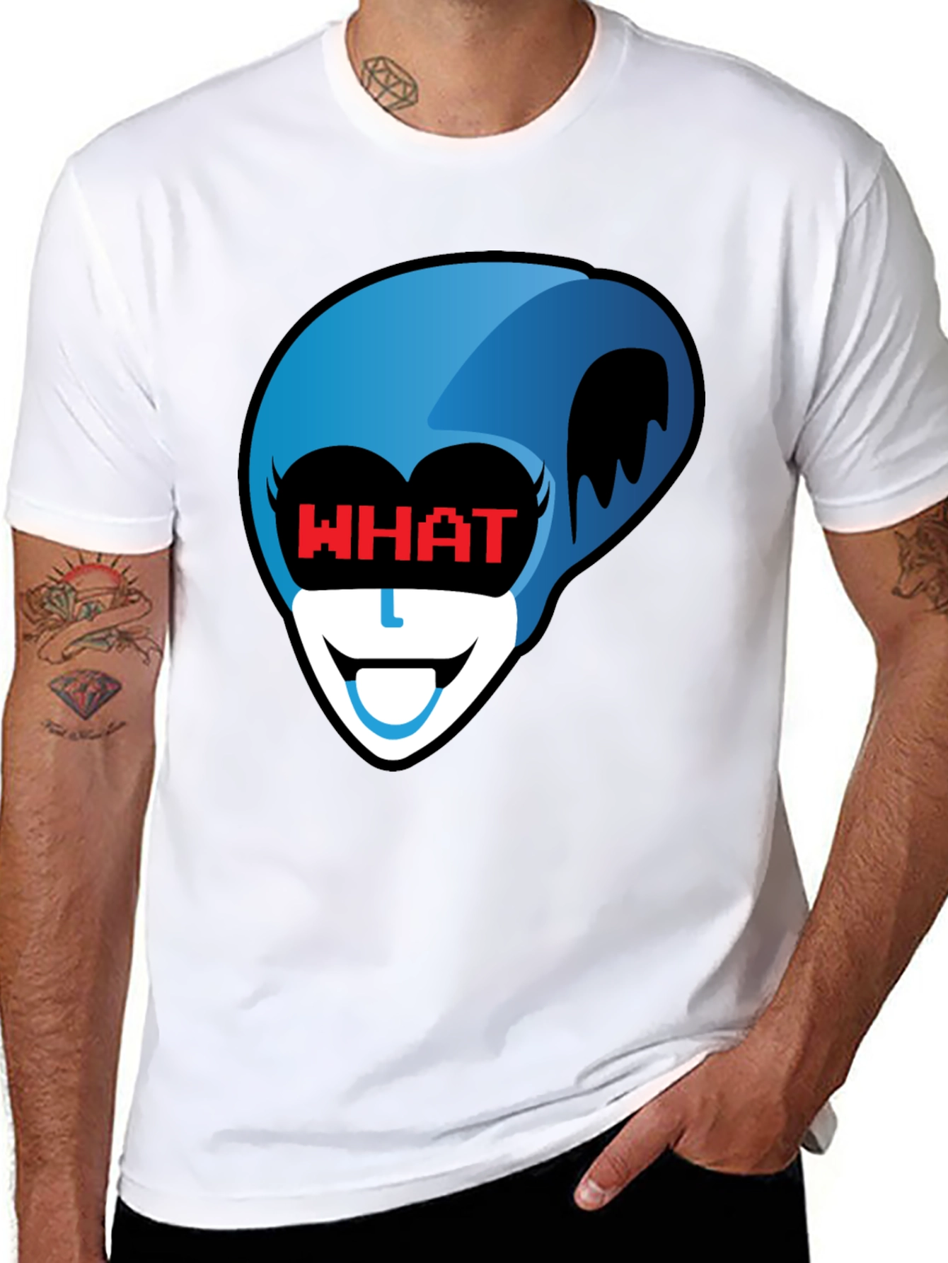 Queen Deltarune WHAT Black T-Shirt