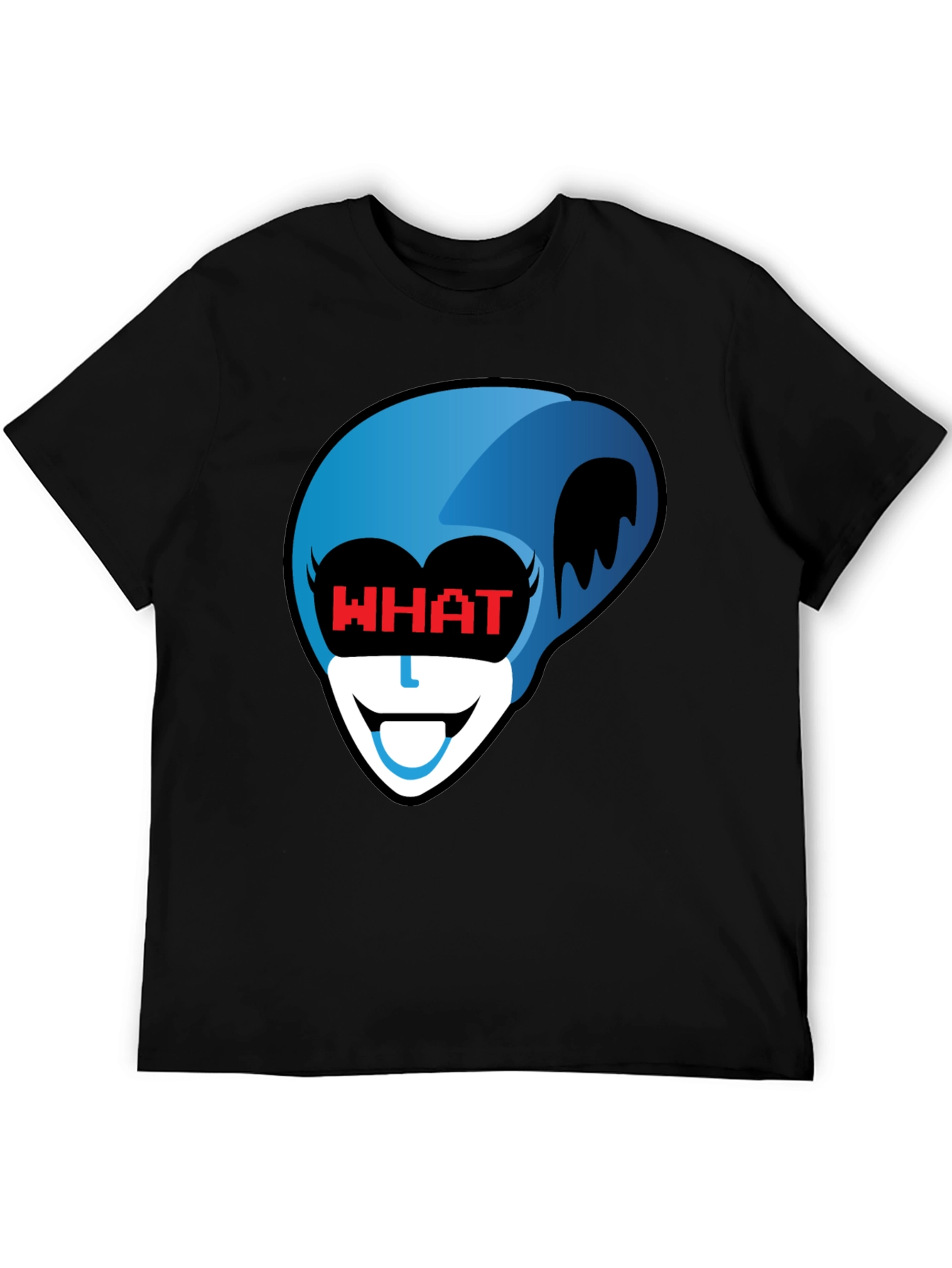 Queen Deltarune WHAT Black T-Shirt