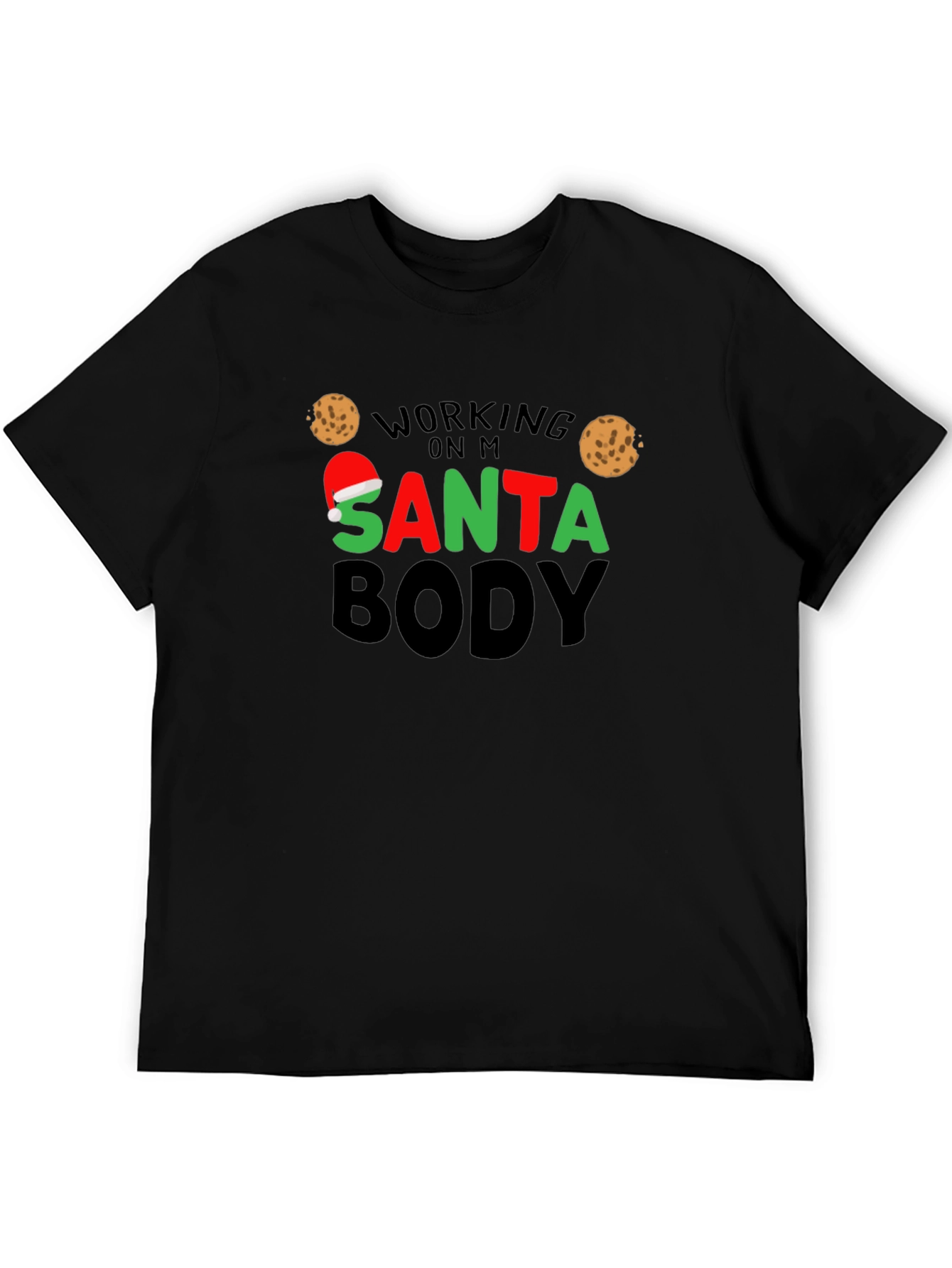 Santa Body Mens Graphic Tee