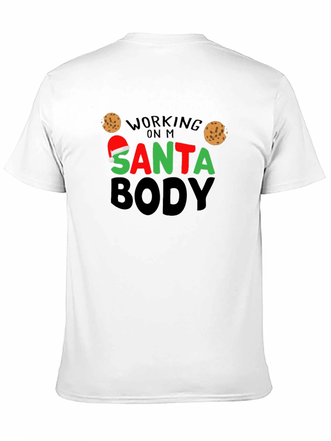 Santa Body Mens Graphic Tee