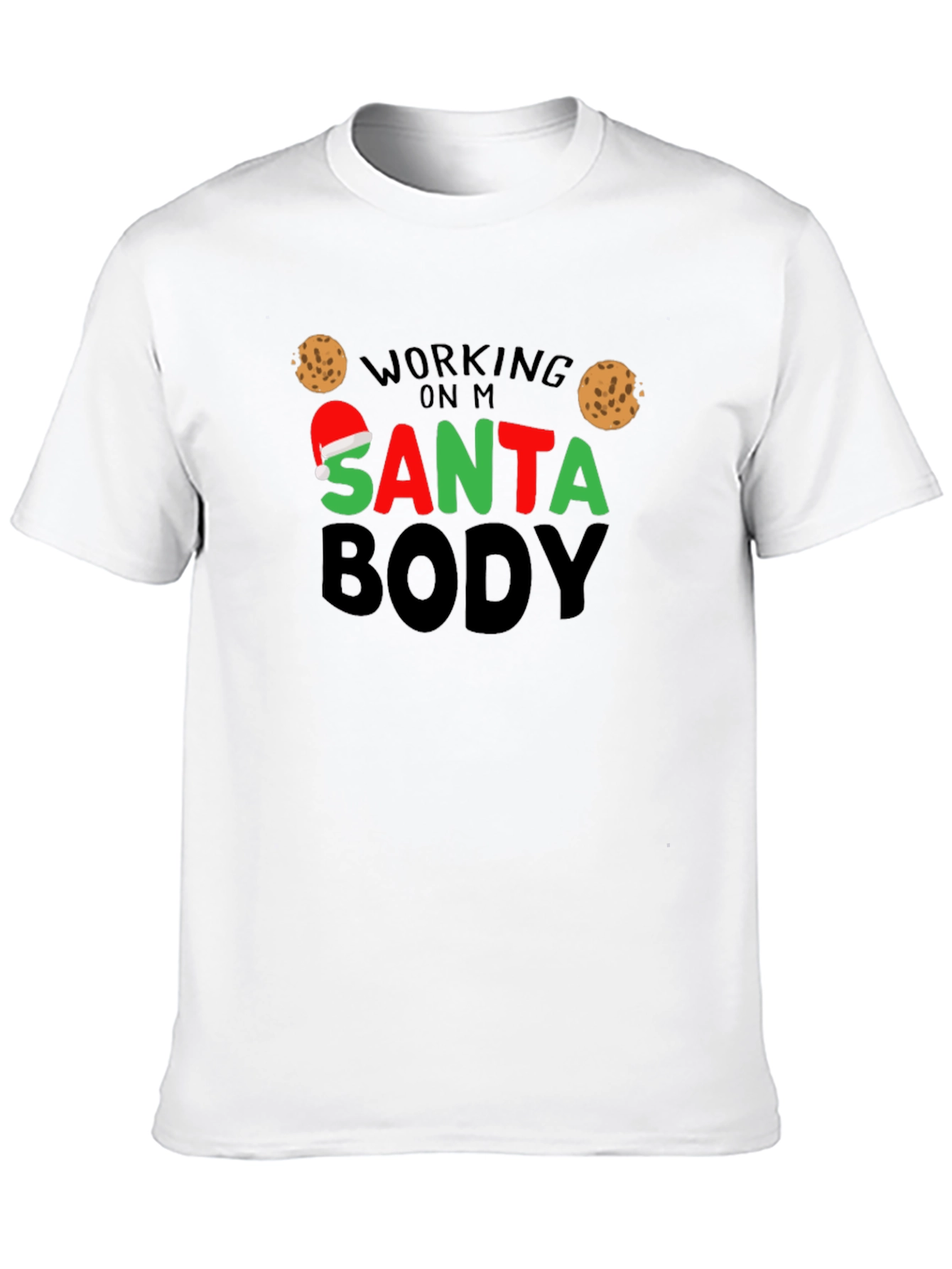 Santa Body Mens Graphic Tee